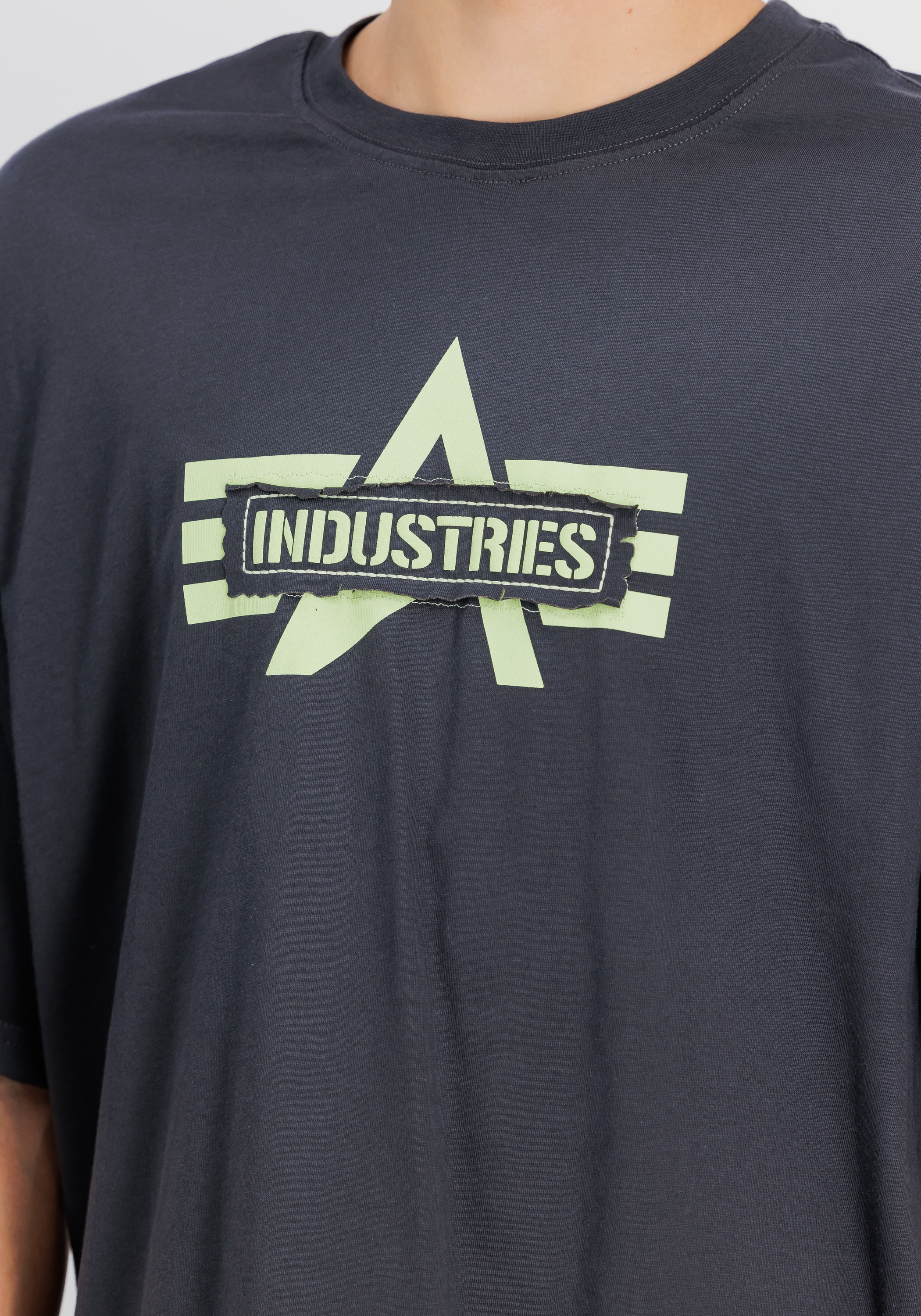 Alpha Industries T-Shirt »Alpha Industries Men - T-Shirts Logo Edge T«