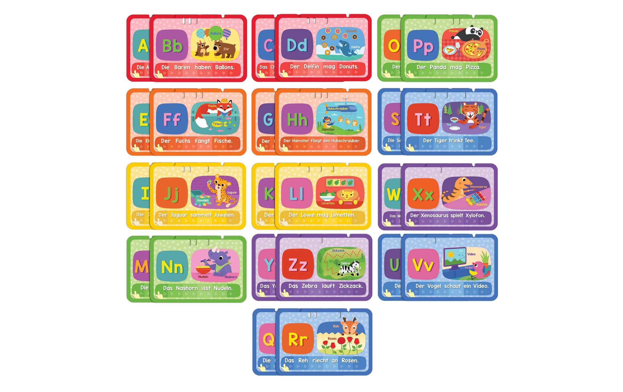 Vtech® Greifspielzeug »ABC-Lernkartenspass -DE-«