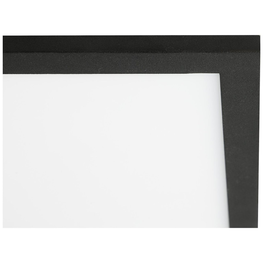 Brilliant LED Panel »Buffi«, 1 flammig-flammig, 5 cm Höhe, 0 cm Durchm., 0, Metall/Kunststoff, sand schwarz