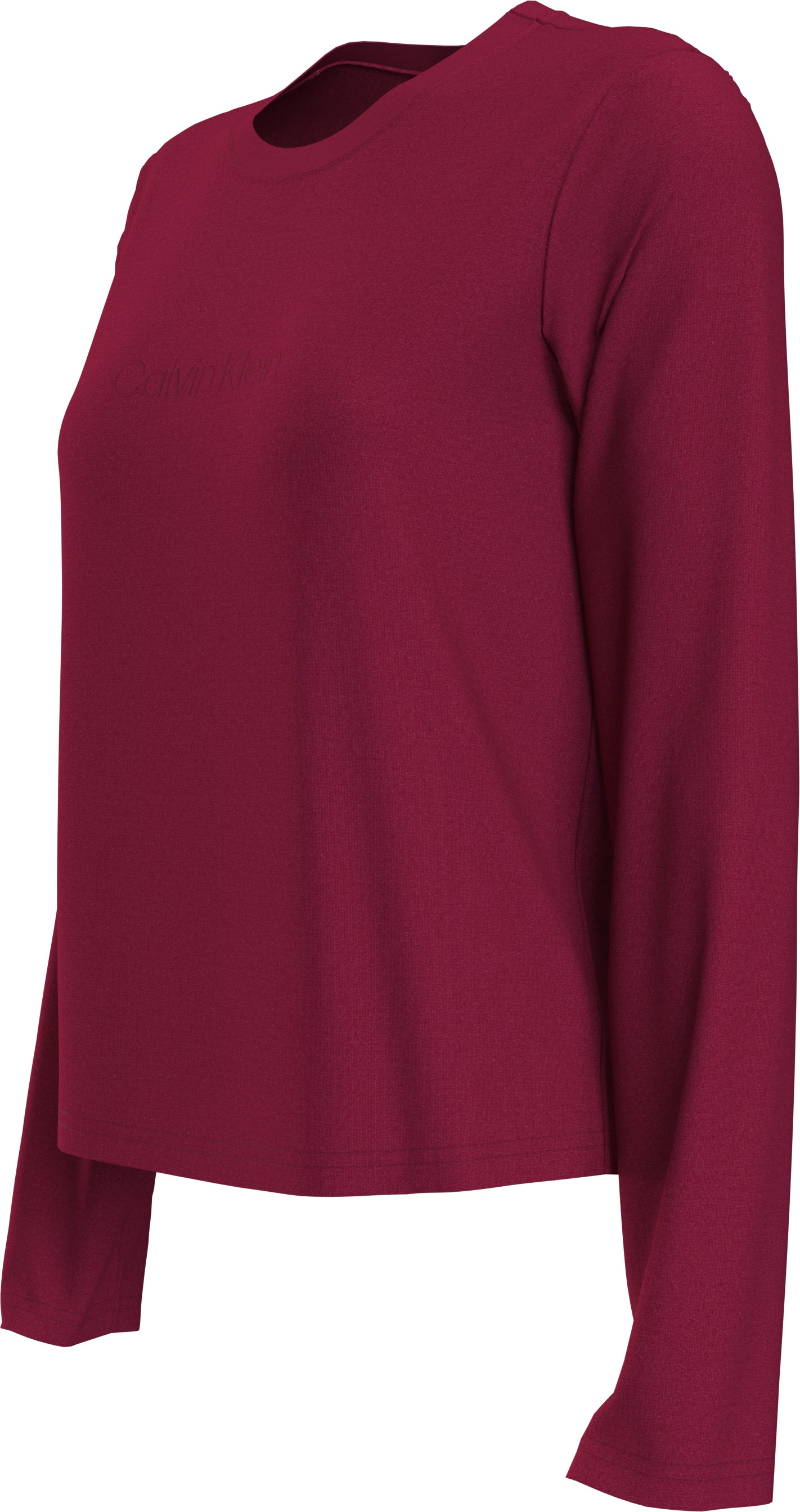 Calvin Klein Underwear Schlafanzug »LS TEE FLANNEL PANT SET« Mit elastischem Bund