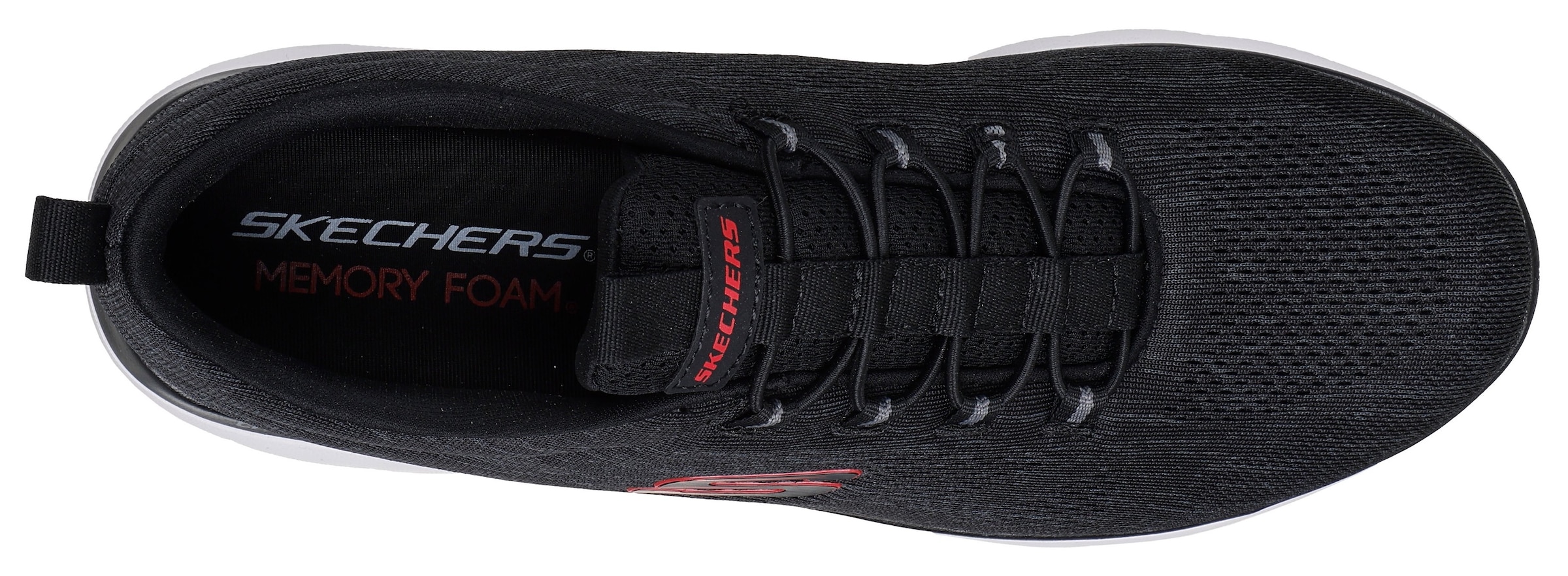 Skechers Slip-On Sneaker »SUMMITS«, Freizeitschuh, Slipper, Komfortschuh mit elastischer Bungee-Schnürung