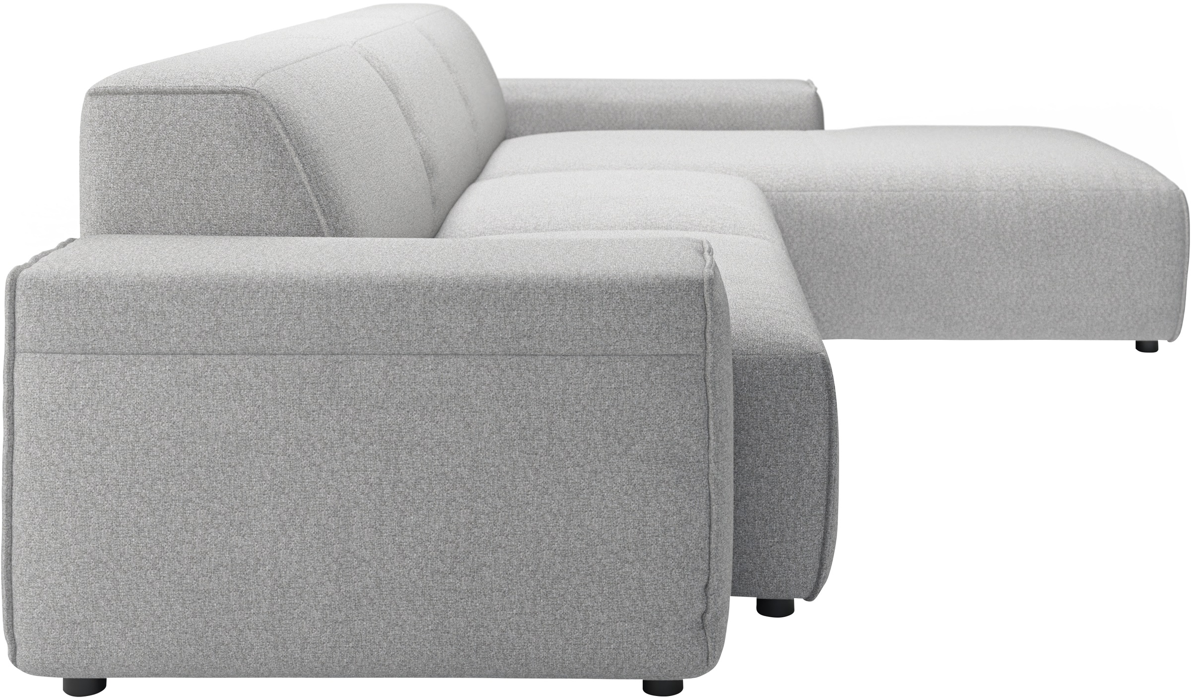 andas Ecksofa »Glimminge auch in Breitcord, Feincord, Bouclé + Easy care-Bezug«, L-Form, Breite 294, Zierkissen