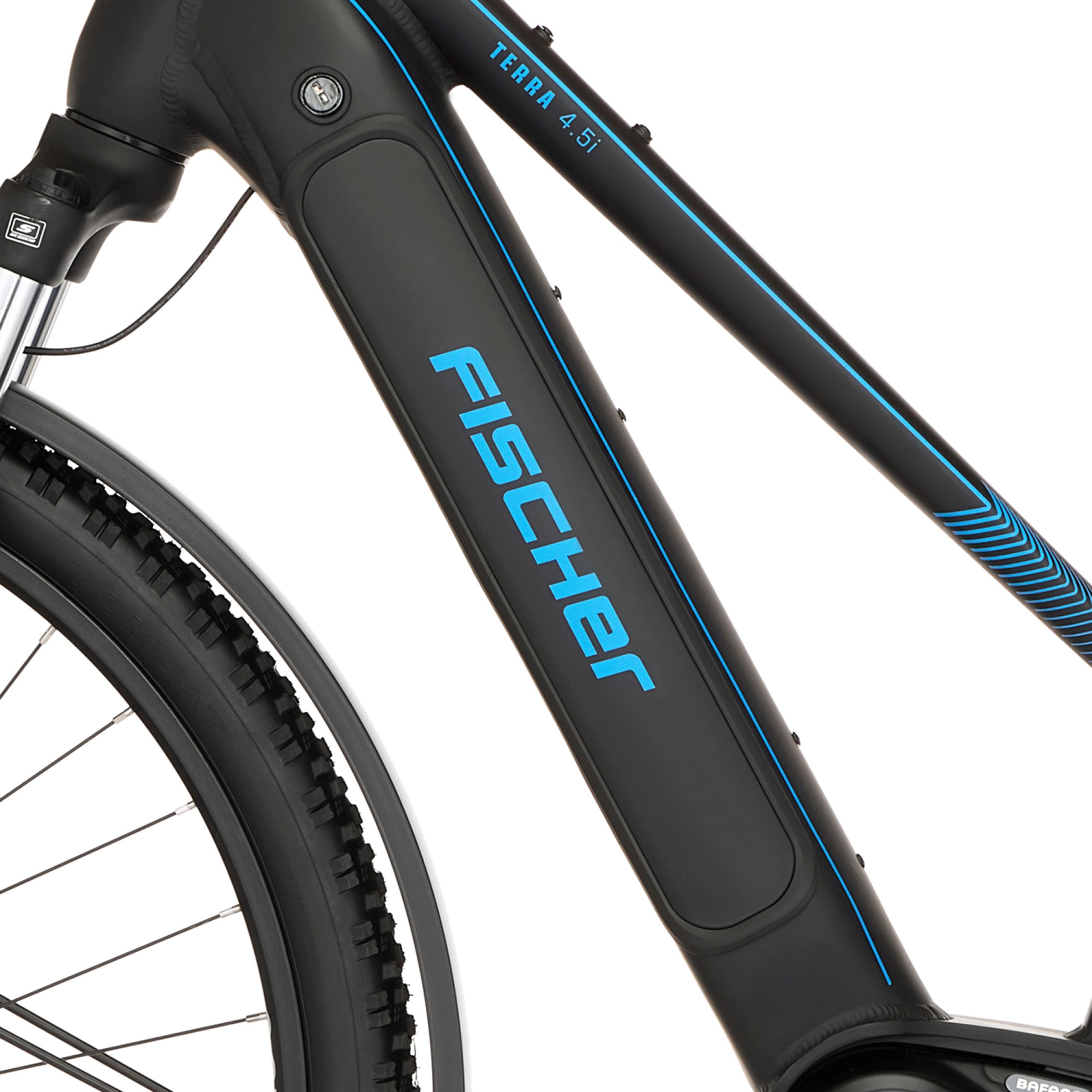 FISCHER Fahrrad E-Bike »TERRA 4.5i 522«, 10 Gang, Shimano, Deore, Mittelmotor 250 W, (mit Schloss), Pedelec, Elektrofahrrad für Damen u. Herren