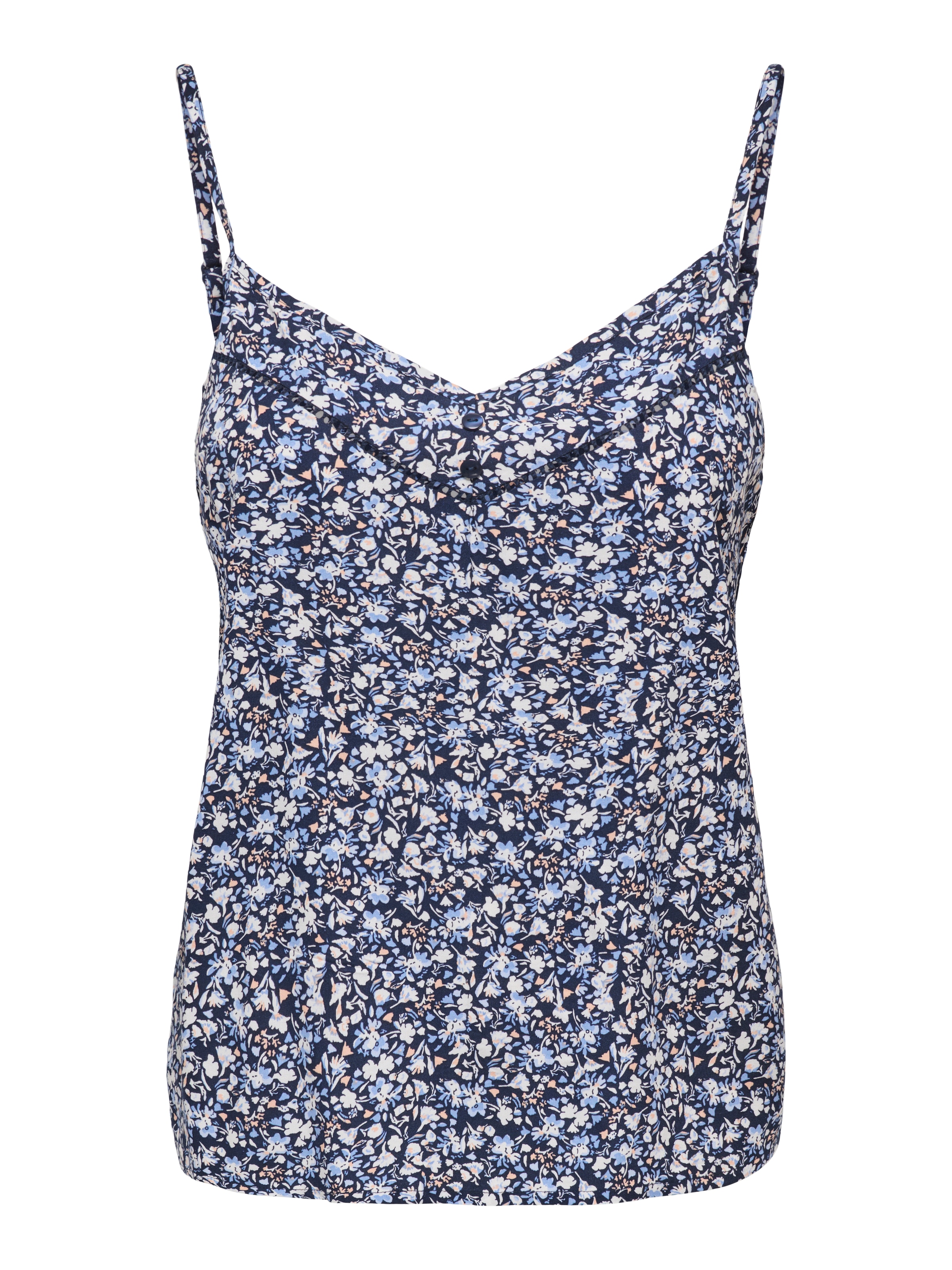 ONLY Spaghettitop »ONLNALA LIFE SINGLET WVN NOOS« Viskose, regular fit, V-Ausschnitt