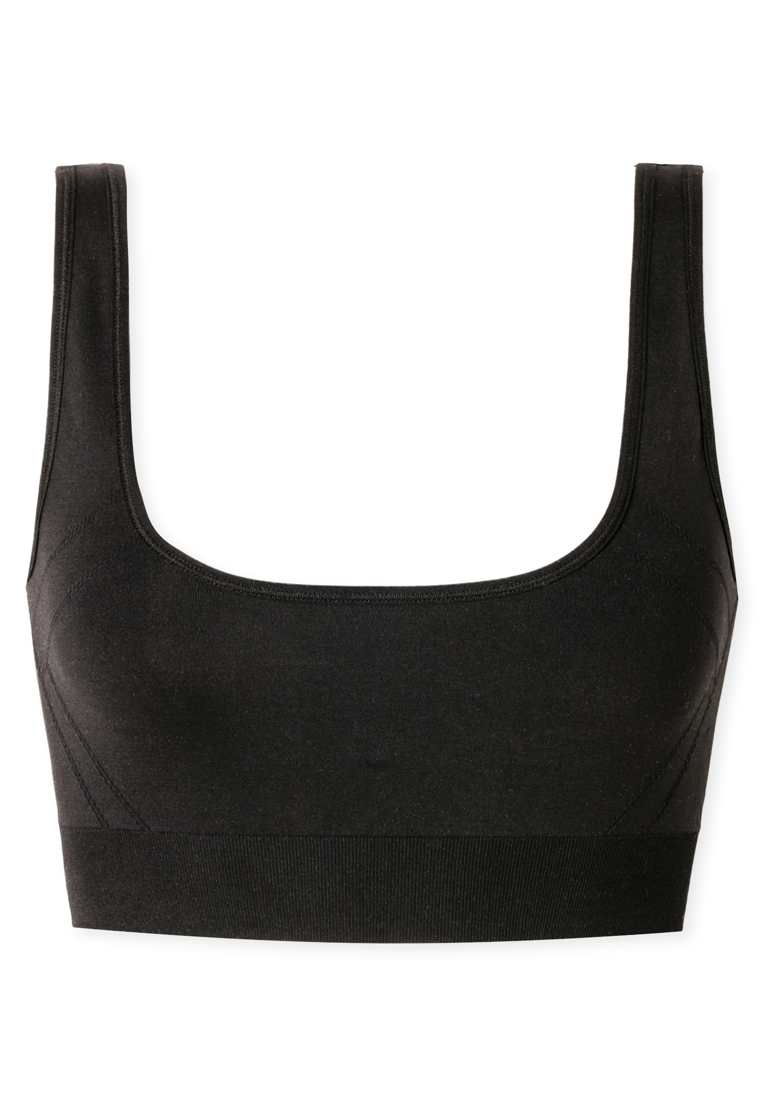 Schiesser Bustier »Casual Seamless«, 2in1, wendebar, U- oder V-Ausschnitt, ohne störende Seitennähte