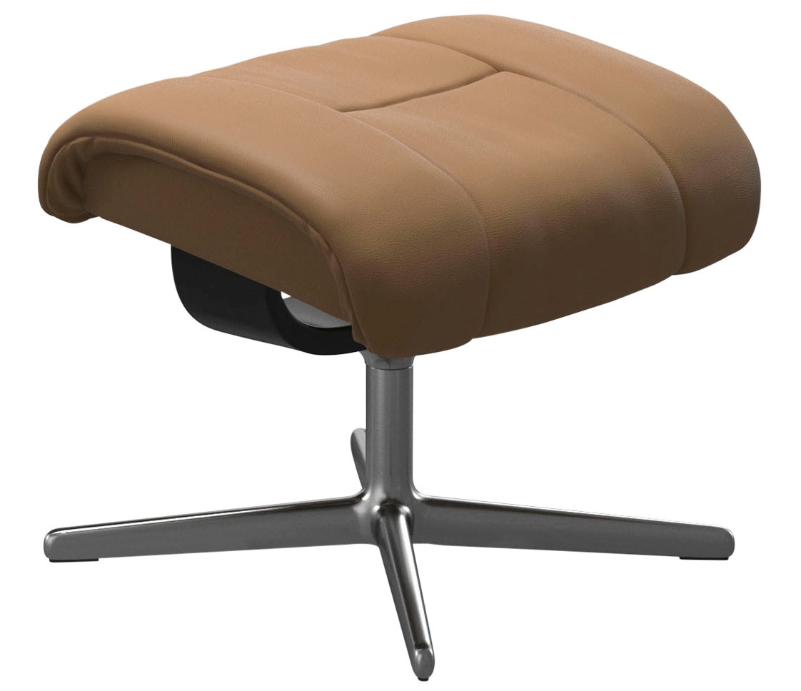 Stressless® Fußhocker »Reno«, mit Cross Base, Größe S, M & L, Holzakzent Schwarz