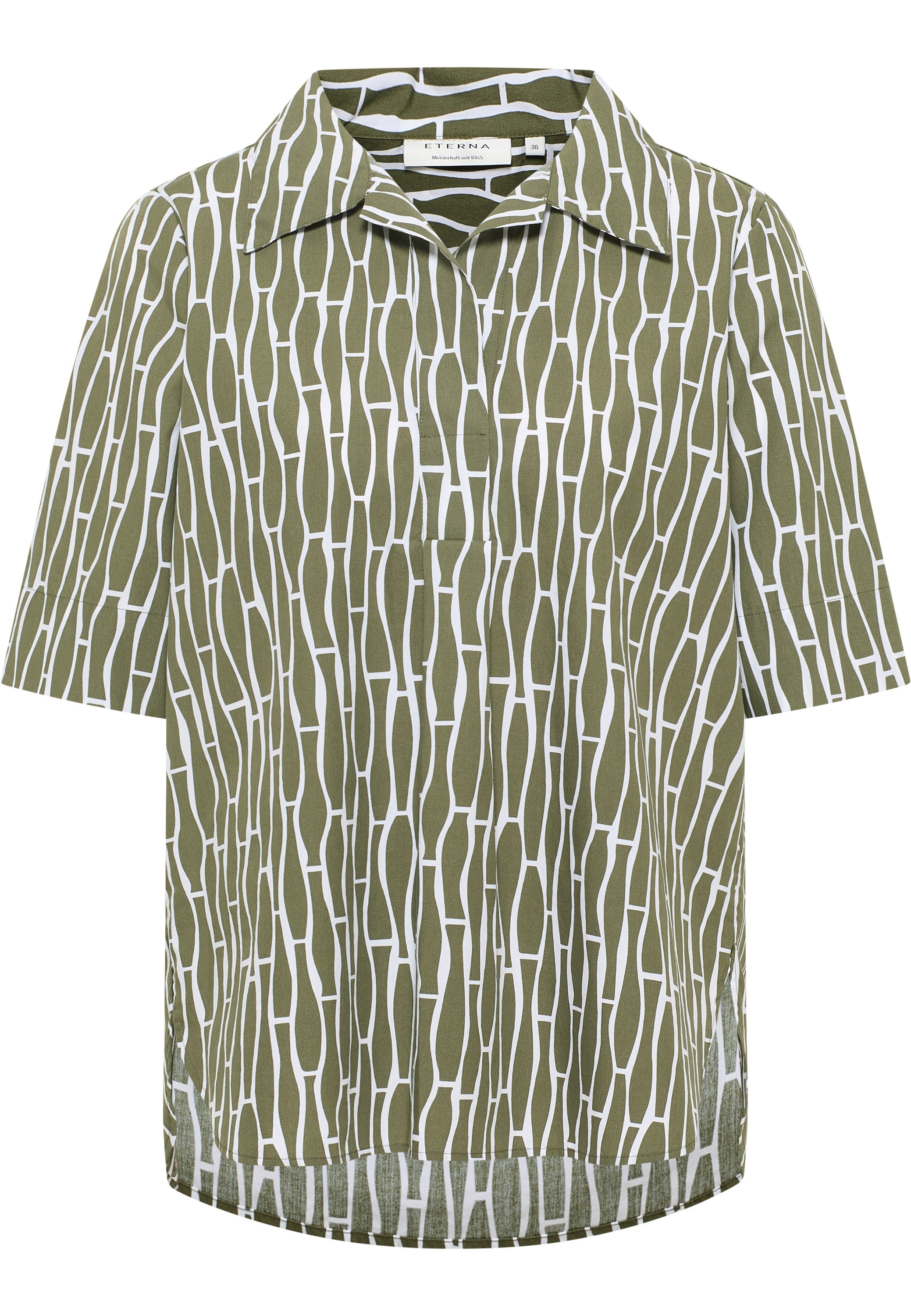 Eterna Schlupfbluse »LOOSE FIT«, EASY IRON (bügelleicht)