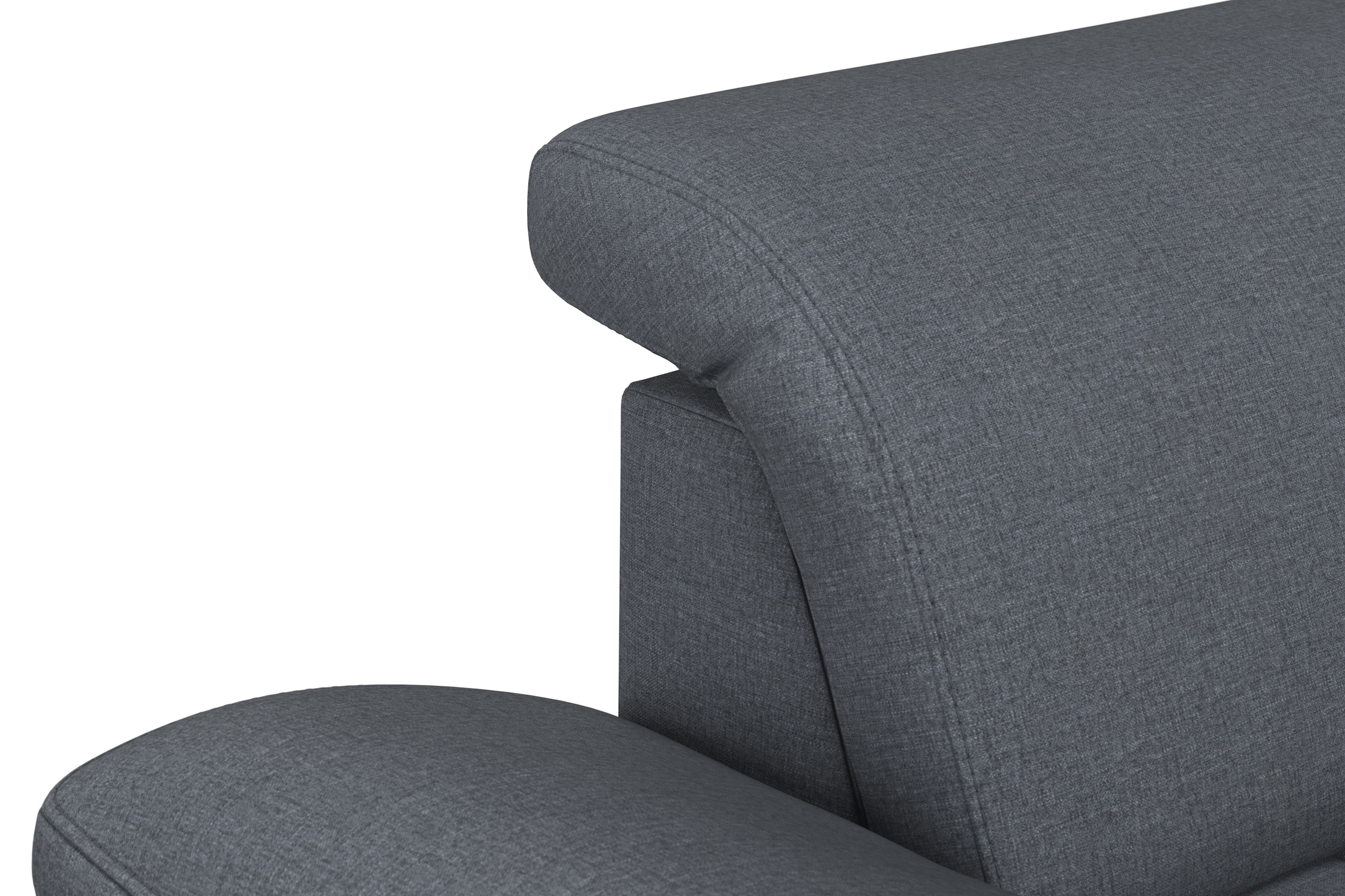 sit&more Ecksofa »Cool L-Form«, wahlweise mit Kopfteilverstellung und Vorziehsitz, motorisch