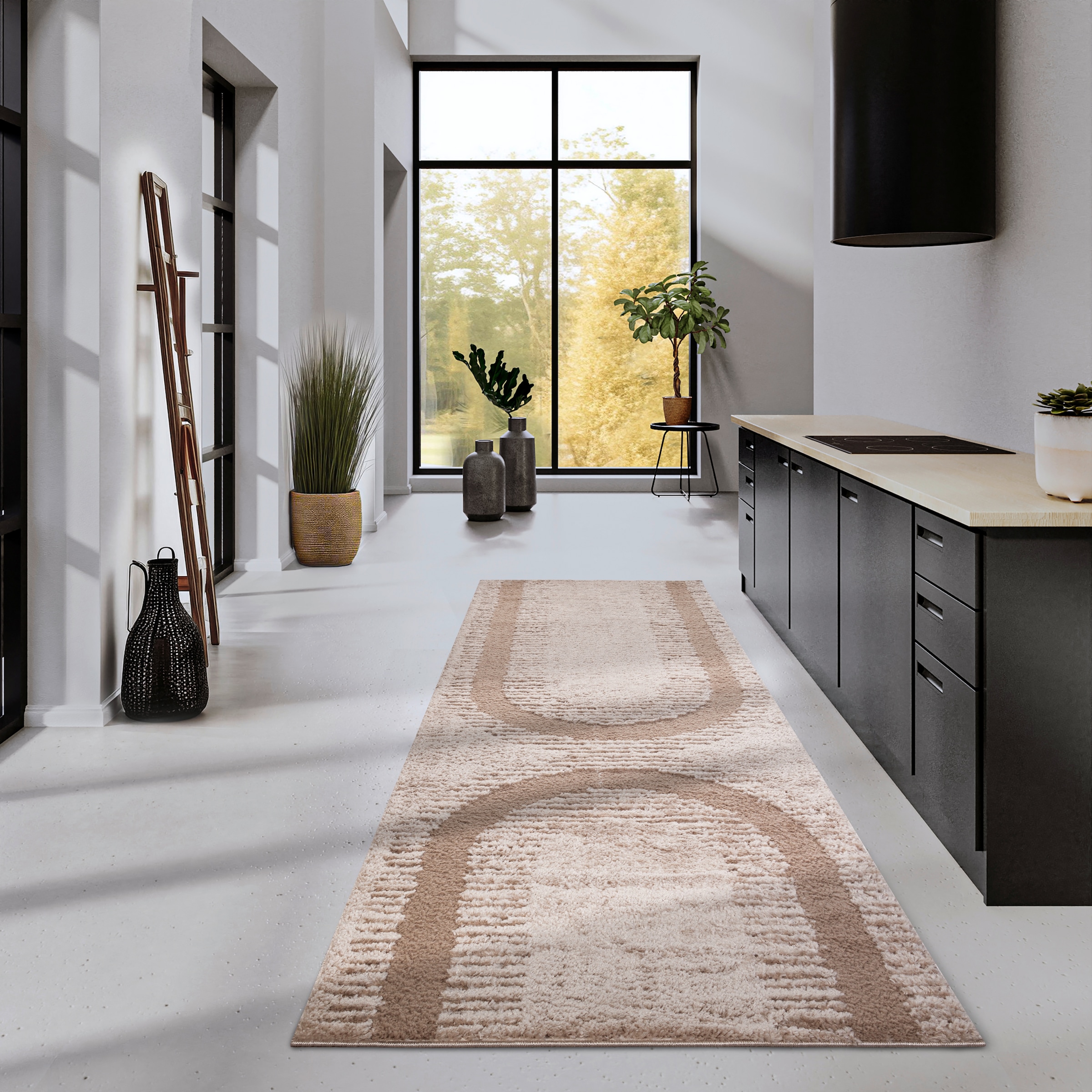 ELLE DECORATION Hochflor-Teppich »Bartoux«, rechteckig, 18 mm Höhe, Hochflo günstig online kaufen