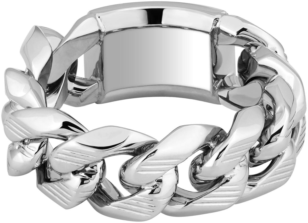 BOSS Fingerring »KASSY EMBLEM« mit Emaille