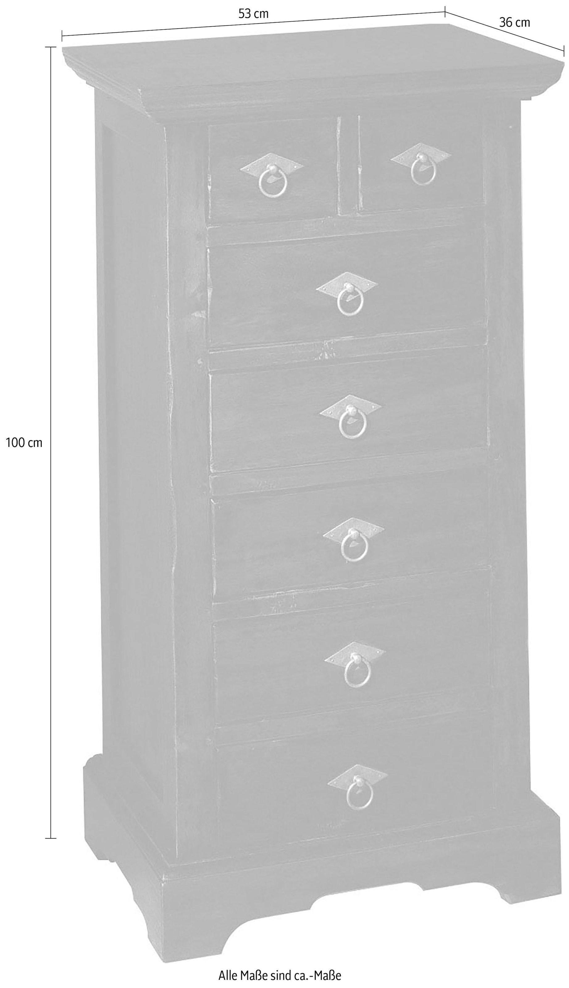SIT Kommode »Samba« im Lodge-Stil, Breite 53 cm