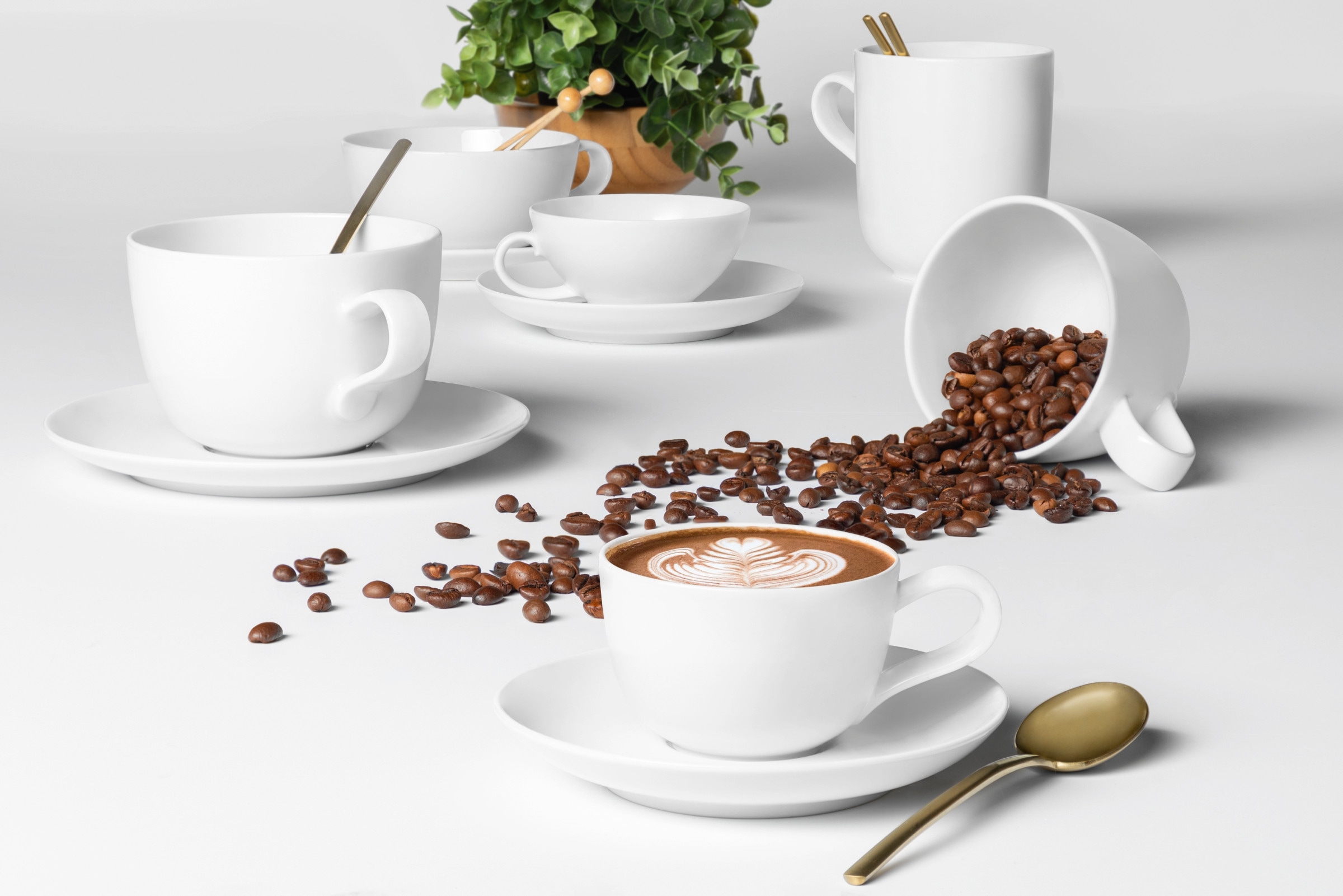 Seltmann Weiden Stövchen »Liberty weiß« Teekannen-/Kaffeekannen Wärmer, Teelichthalterung