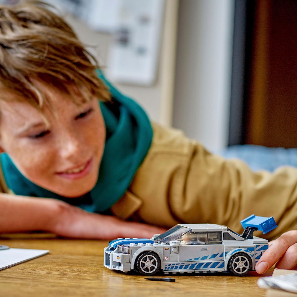 LEGO® Konstruktionsspielsteine »2 Fast 2 Furious – Nissan Skyline GT-R (R34) (76917)«, (319 St.)