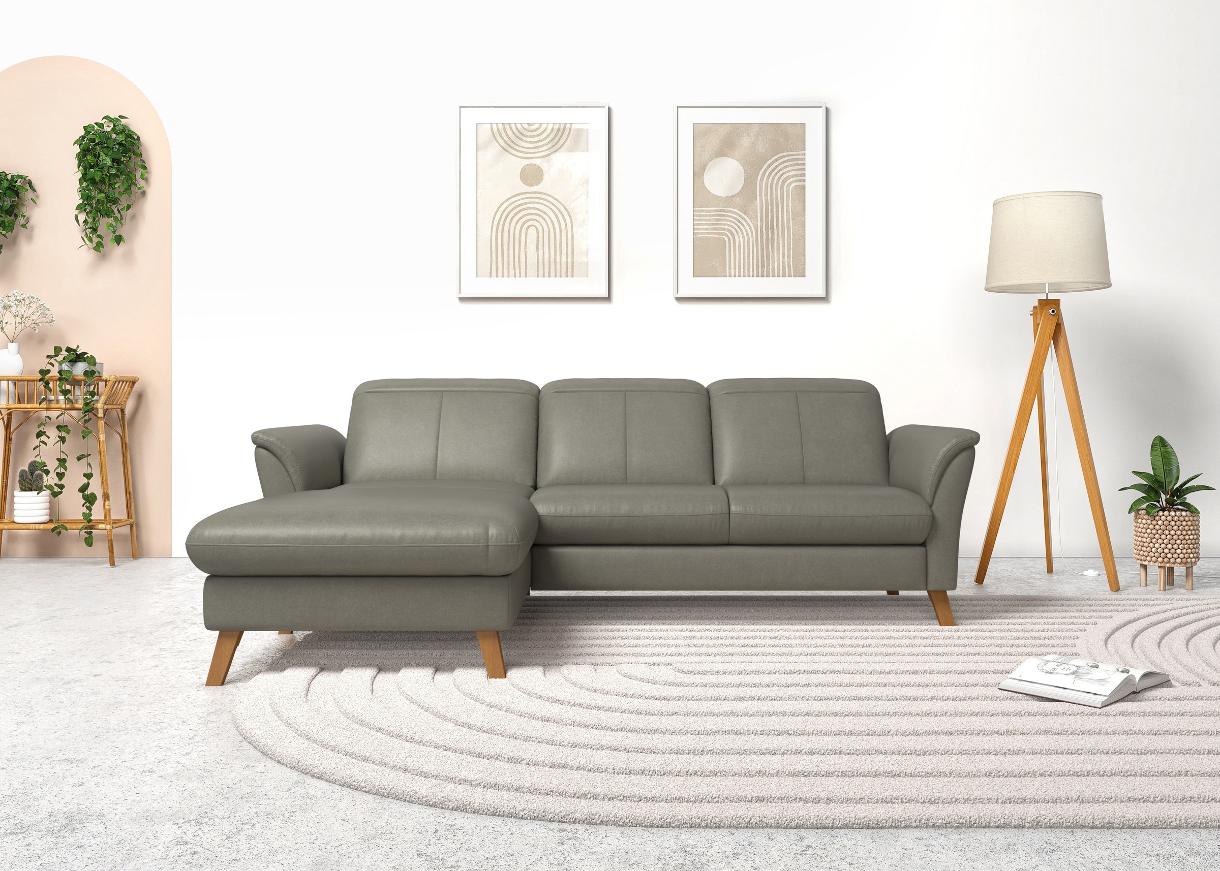 sit&more Ecksofa "Romero L-Form", wahlweise mit oder ohne Relax-Funktion, B günstig online kaufen