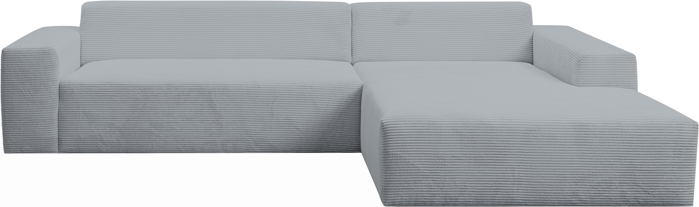 WERK2 Ecksofa »Zeus-XL, B/T: 311/210 cm, Mega-Sofa mit großer Sitztiefe, modern« Curvy Trend Garnitur mit urbaner Optik, bequem, Big-Sofa, L-Form