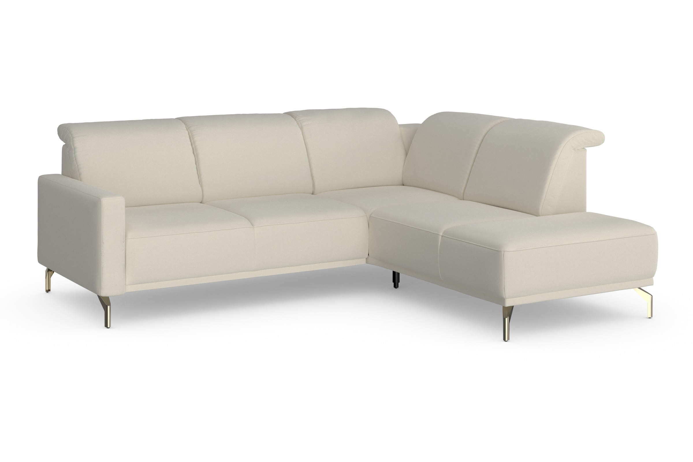 sit&more Ecksofa »Bailando L-Form«, wahlweise mit Kopfteilverstellung und Vorziehsitz, motorisch
