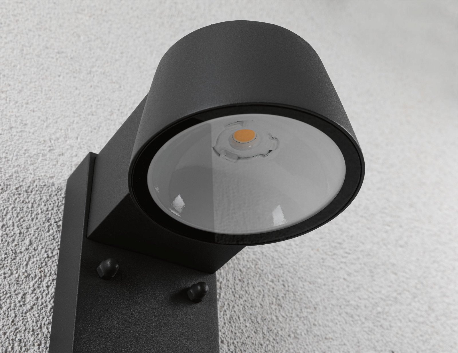 Paulmann LED Außen-Wandleuchte »Capea IP44 96x153mm 3000K 6W 500lm 230V Anthrazit Aluminium«, 1 flammig, Bewegungsmelder