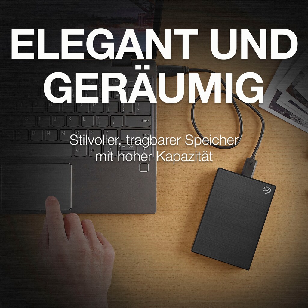 Seagate externe HDD-Festplatte »One Touch Portable Drive 5TB - Black«, 2,5 Zoll