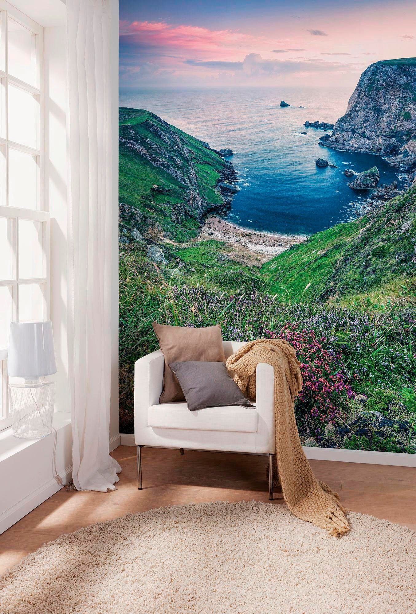 Komar Vliestapete »Digitaldruck Vlies - The Blue Bay - Größe 200 x 250 cm«, günstig online kaufen