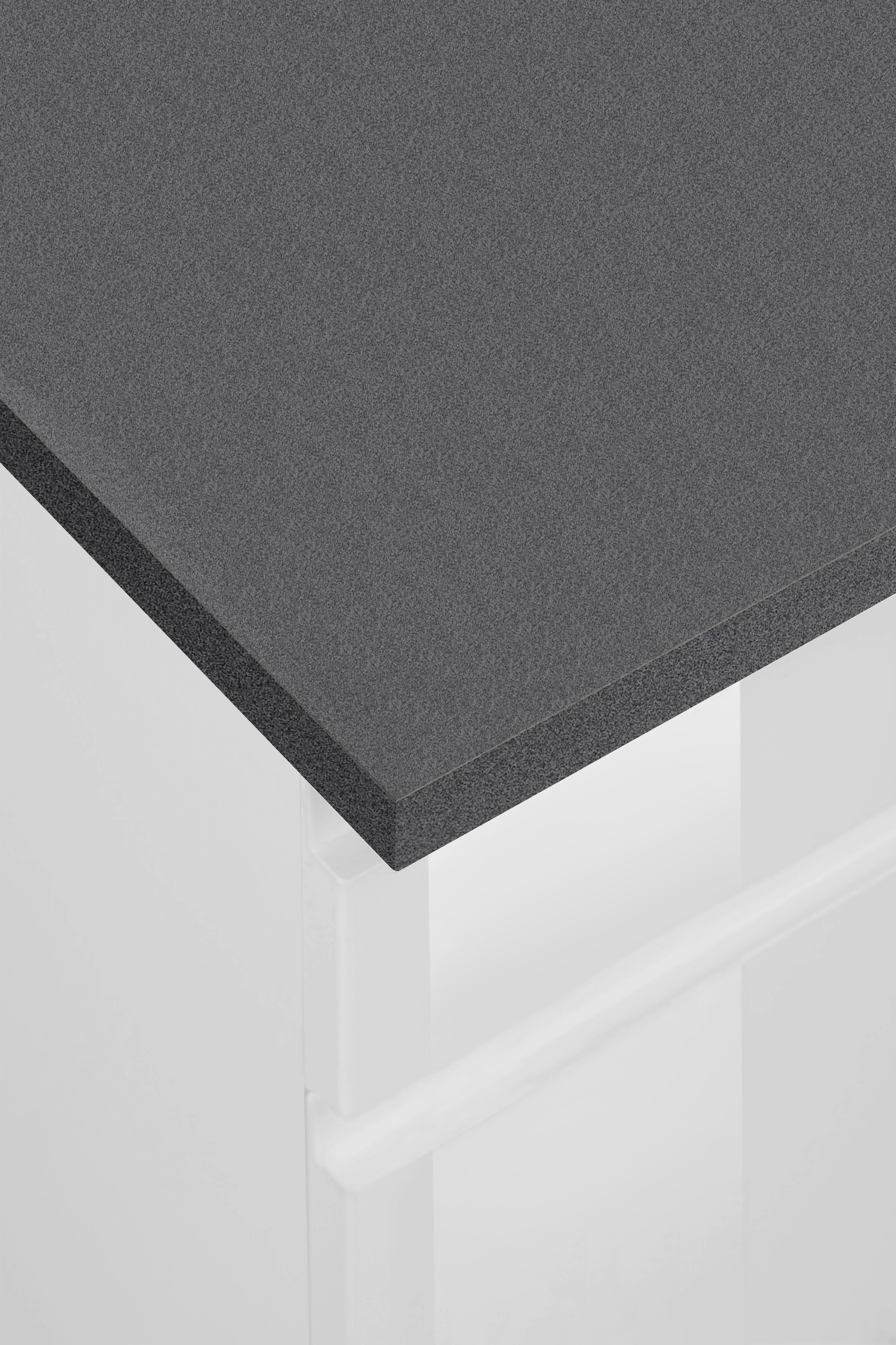 HELD MÖBEL Küchenzeile »Virginia«, Breite 350 cm, mit Glaskeramik-oder Induktionskochfeld