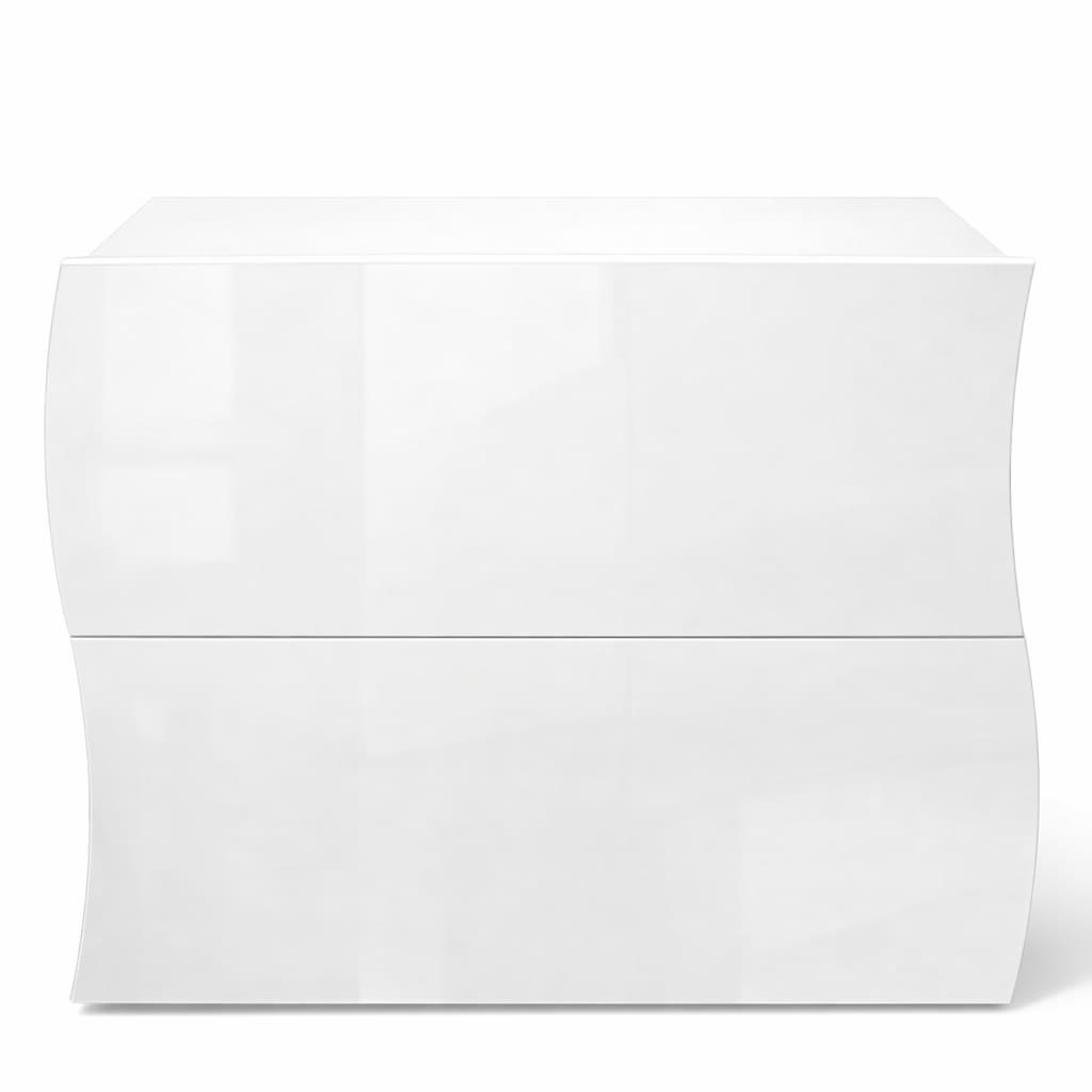 OTTO home Schuhschrank »Luxor 2, Schuhregal, Schuhkommode, Höhe 81 cm« UV-lackiert, Hochglanz, grifflos, 2-türig