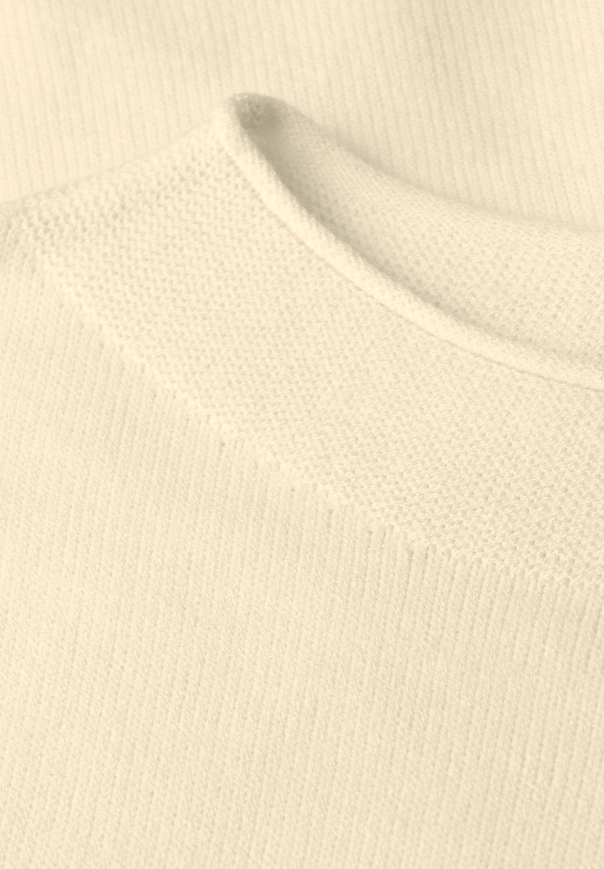STREET ONE Strickpullover, mit feiner Rollkante