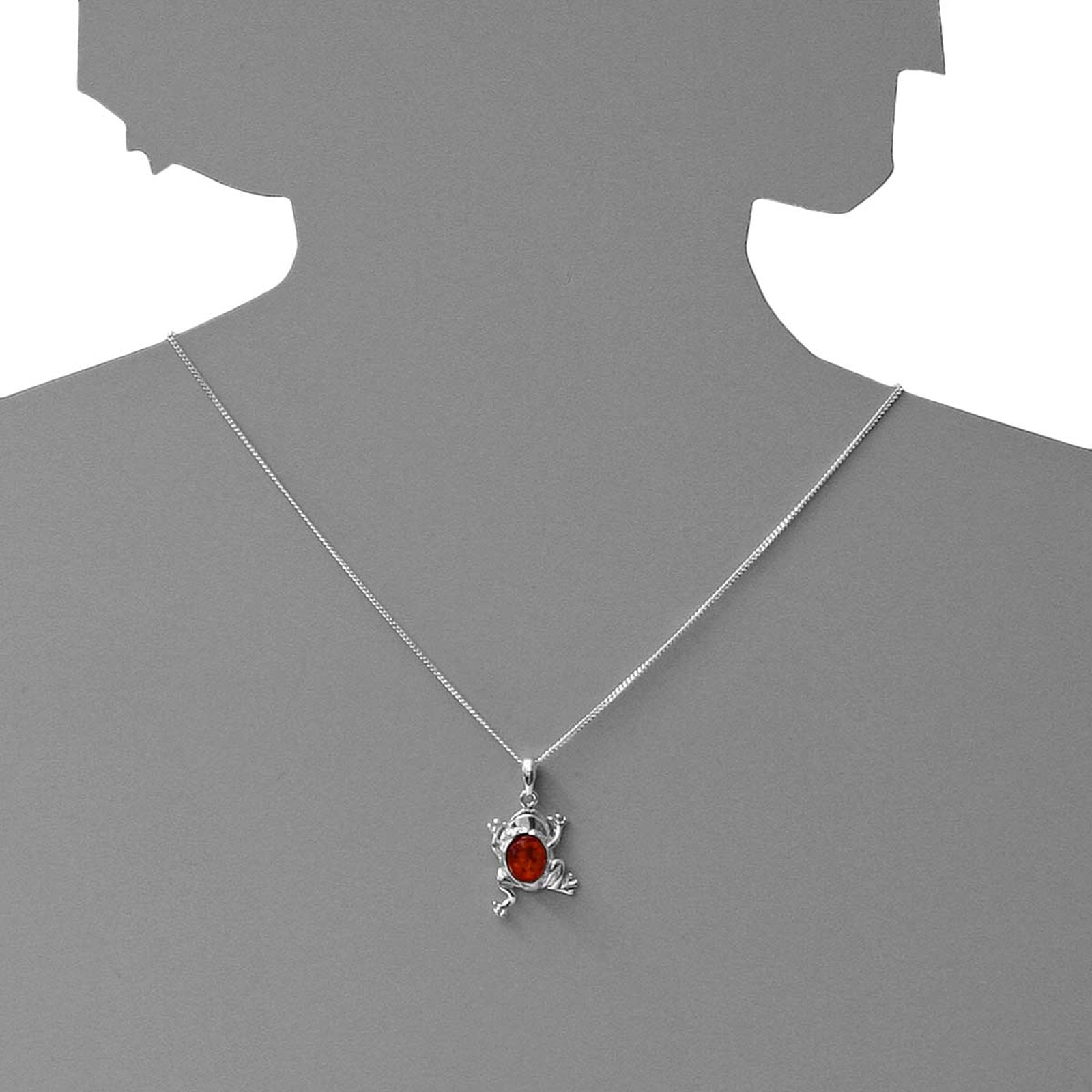 OSTSEE-SCHMUCK Kettenanhänger »Ostsee-Schmuck Anhänger Frosch Anhänger Frosch«, (1 tlg.)