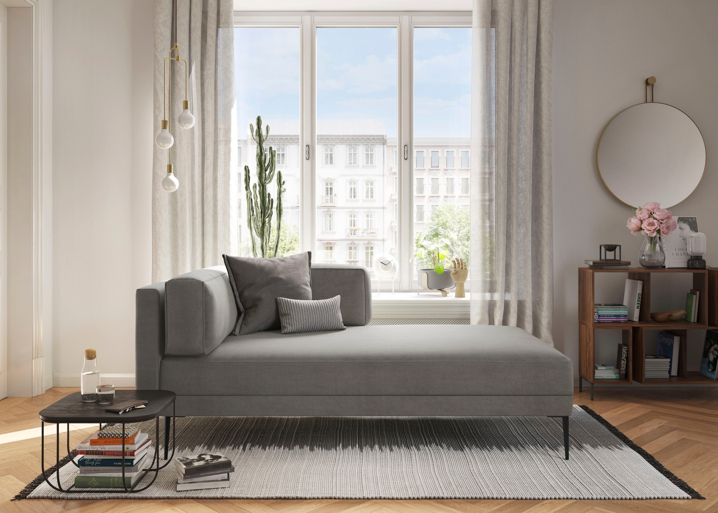 Home affaire Recamiere »Bihult« Armlehne links oder rechts bestellbar günstig online kaufen