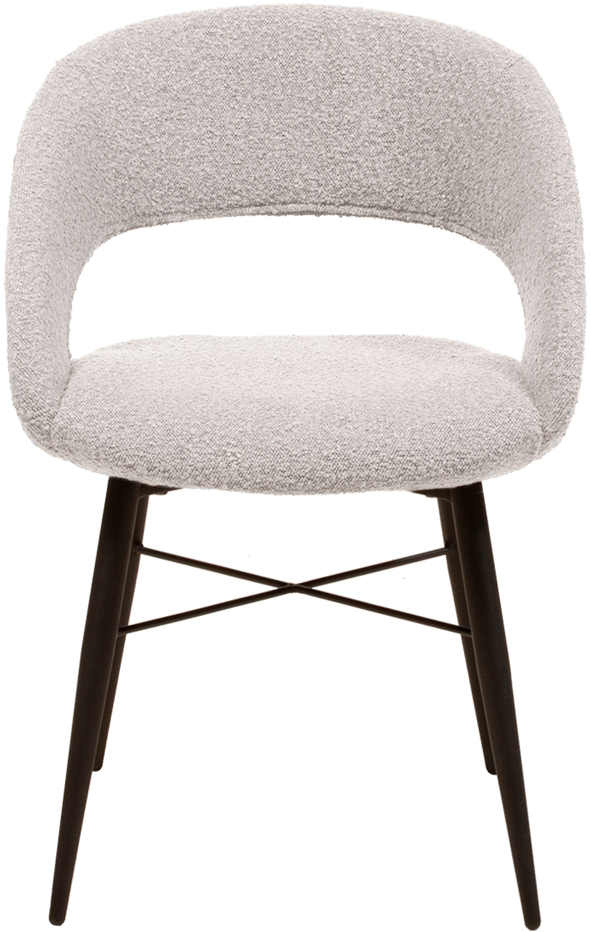 OMG Design Esszimmerstuhl »Marley« (Set) 1 Stk.mit modernem Cut-Out, Bouclé günstig online kaufen