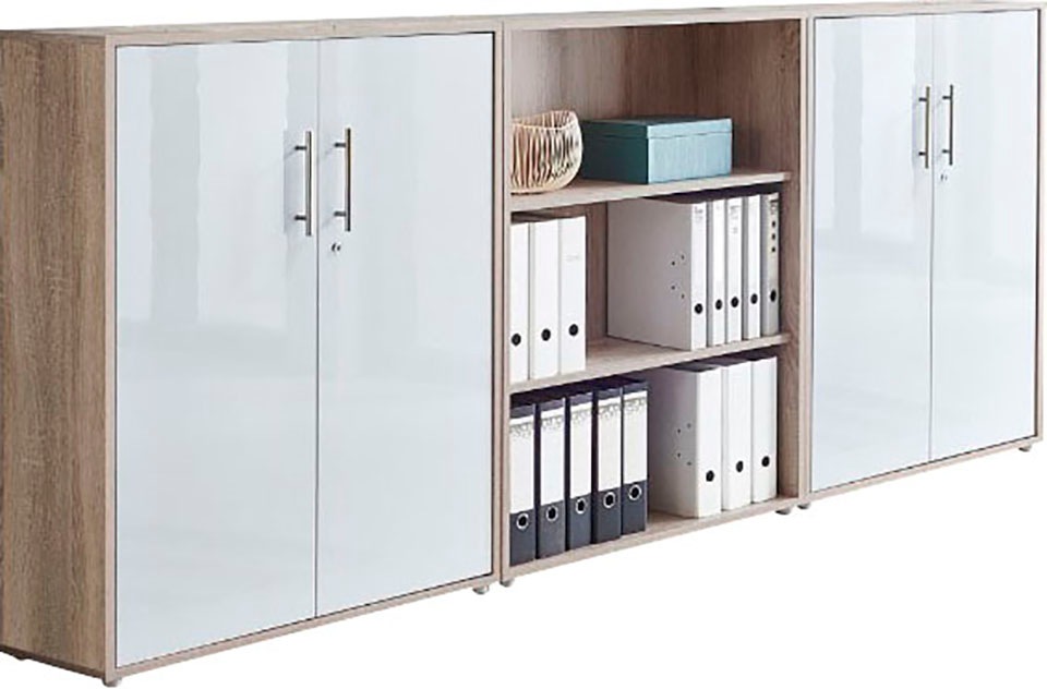 BMG Möbel Büromöbel-Set »Tabor«, (Set, 3 tlg.)