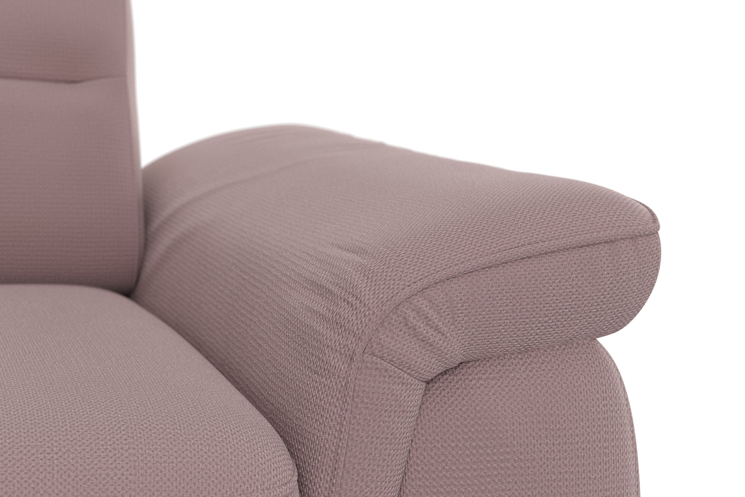 sit&more Ecksofa »Sinatra L-Form«, mit Ottomane, optional mit Kopfteilverstellung und Armteilfunktion