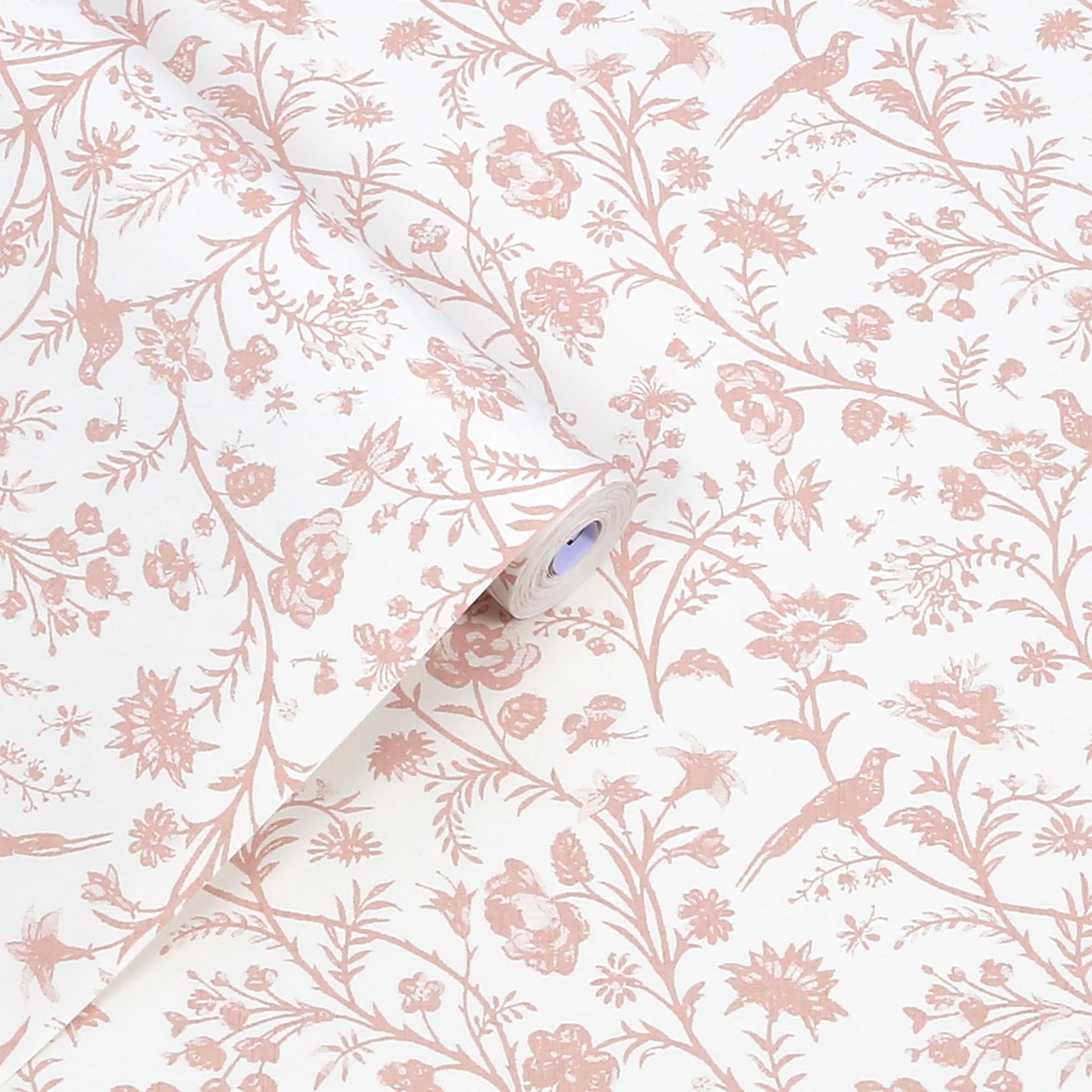 LAURA ASHLEY Vliestapete »SHEPHERD'S PURSE« floral glatt Design Tapeten