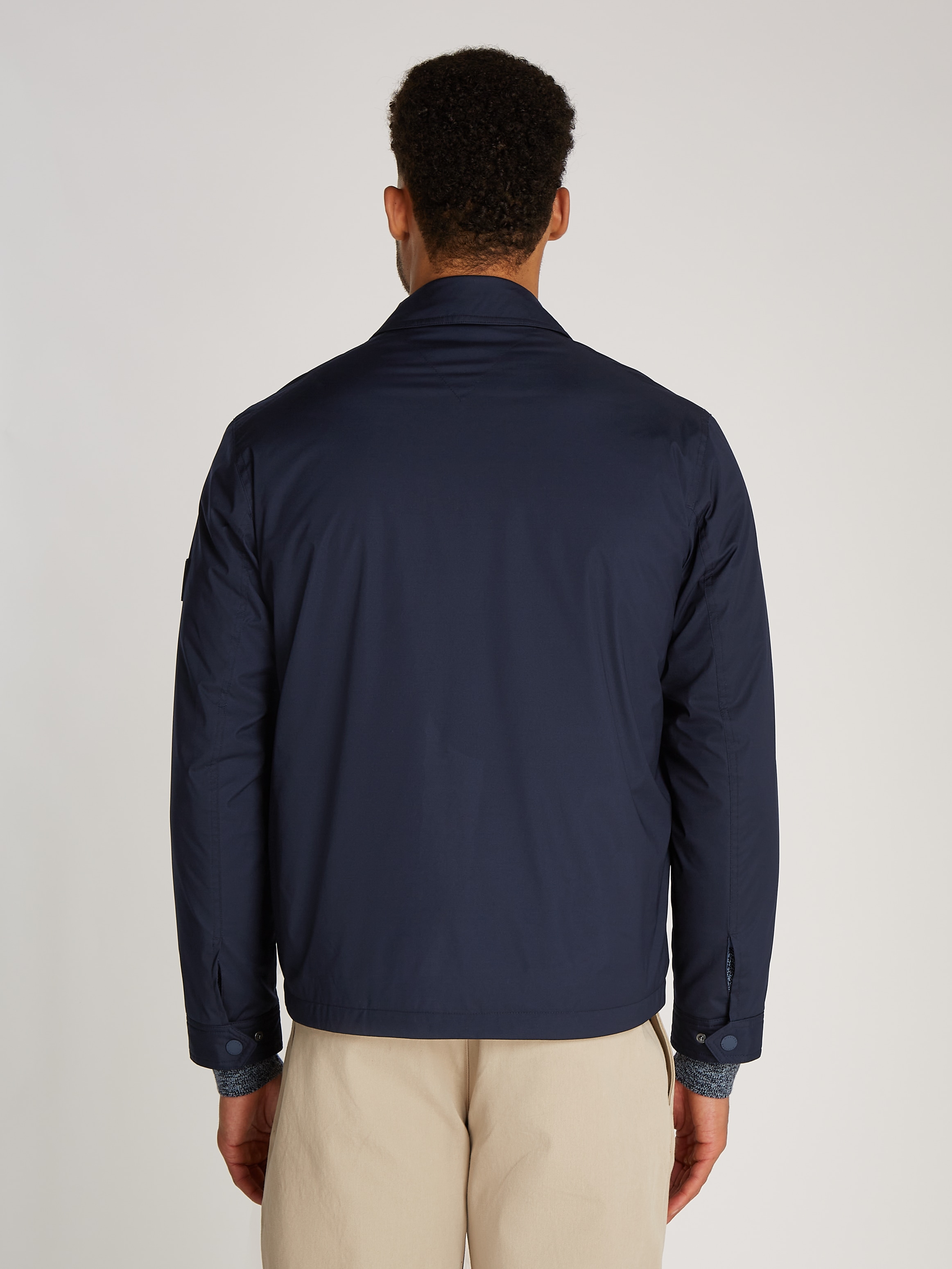 Tommy Hilfiger Blouson »PADDED SHIRT JACKET«, mit Brusttaschen