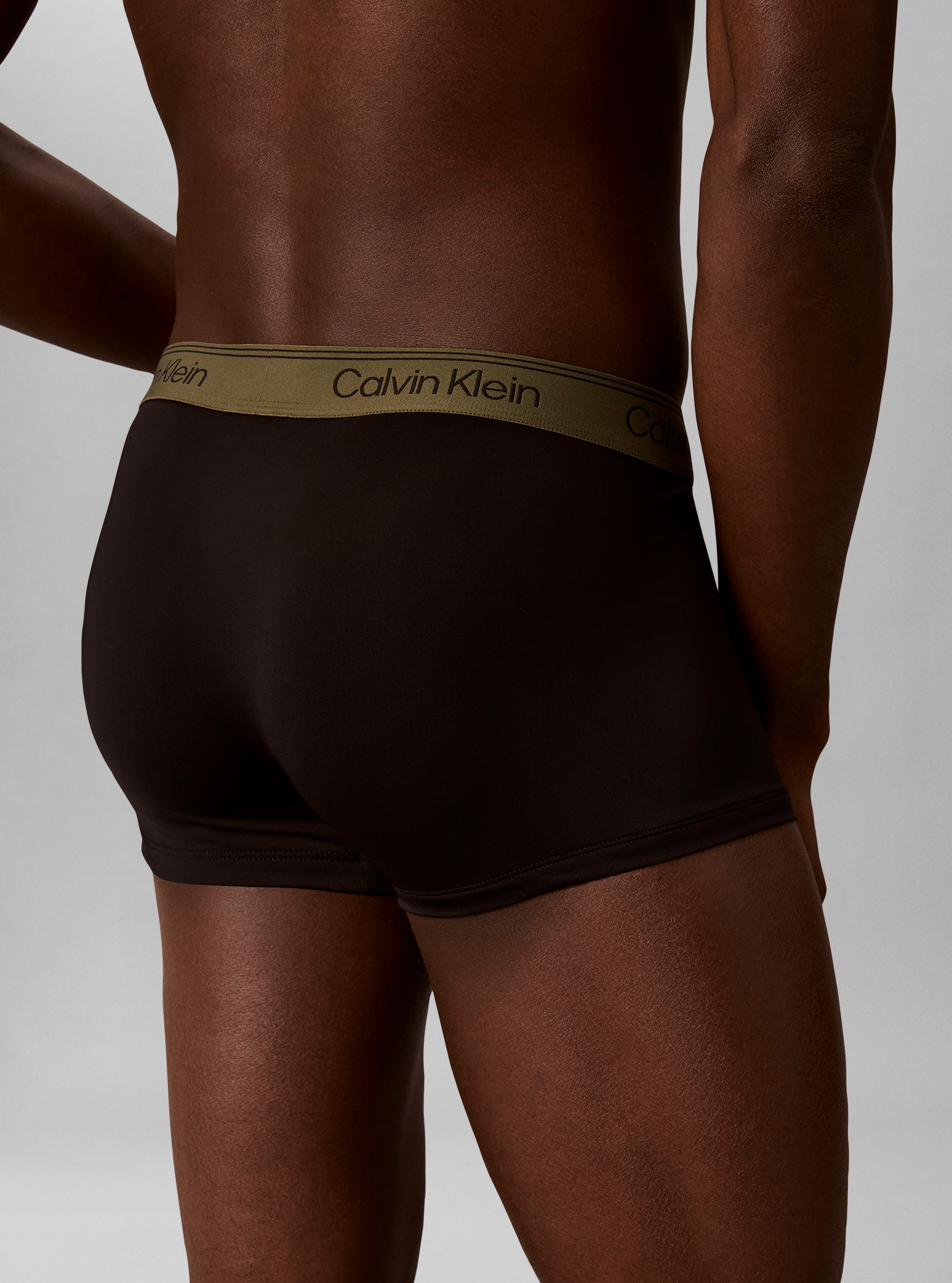 Calvin Klein Underwear Trunk »LOW RISE TRUNK 3PK« Packung, 3er-Pack,  Regular fit mit elastischem Bund
