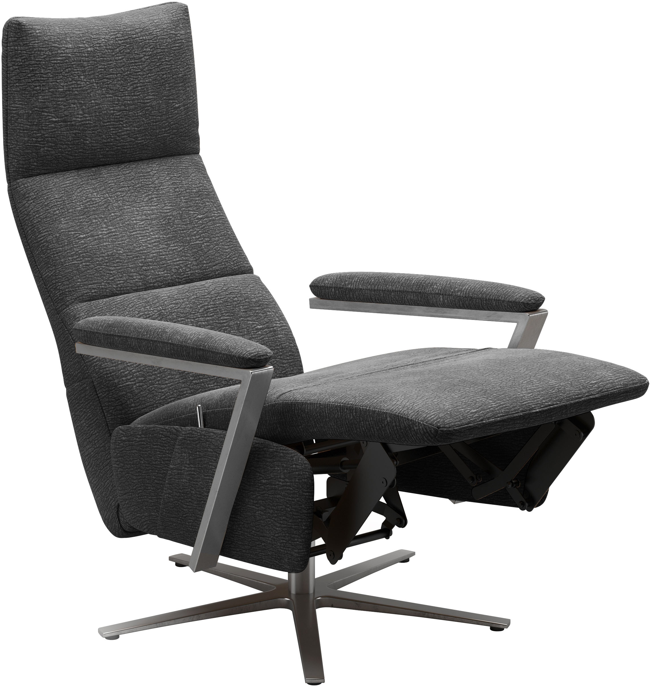 sit&more TV-Sessel »Vario Comfort, inkl. Kopfteilverstellung & 360° Drehfunktion«, mit Gasdruck, Höhe der Armelehnen 60cm