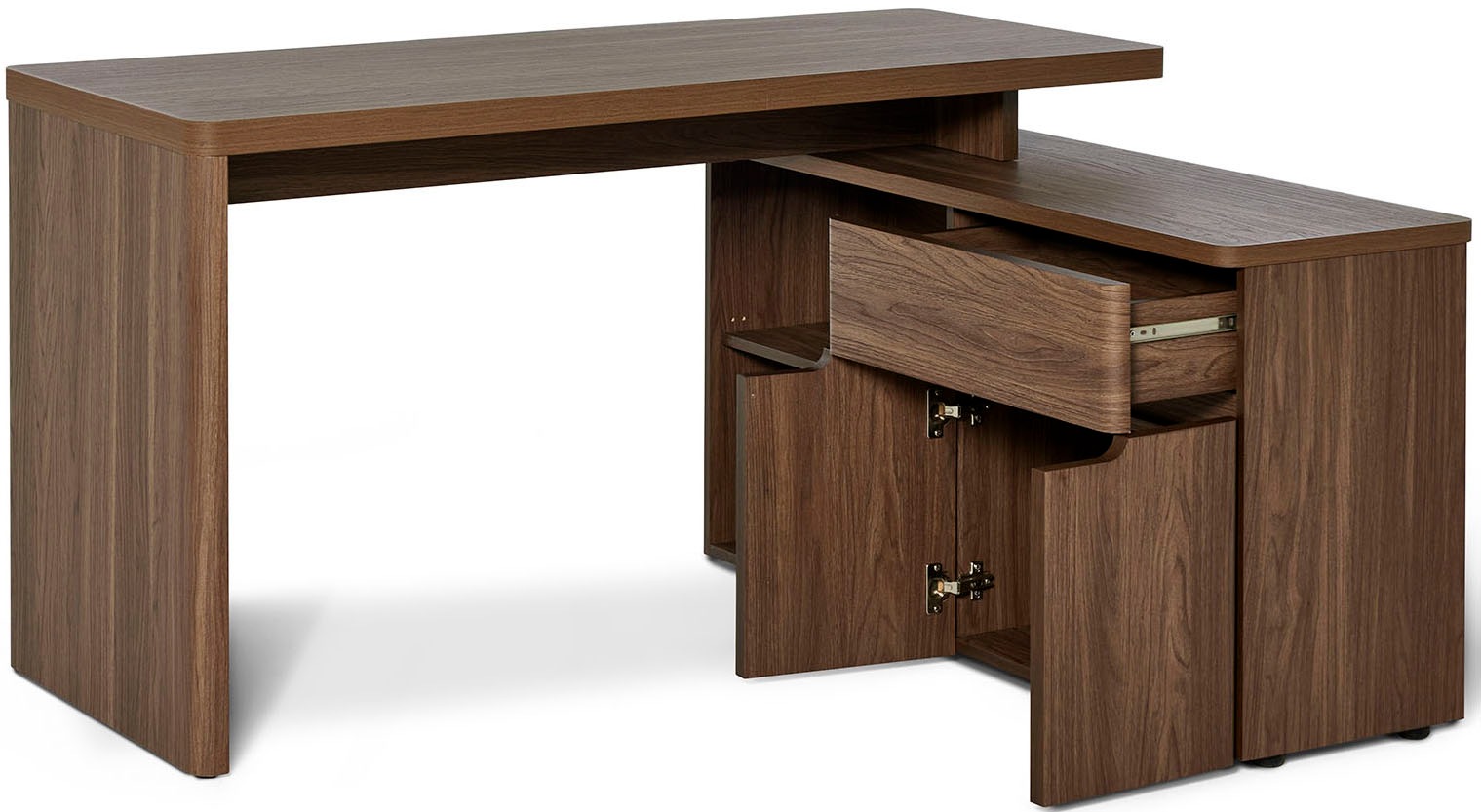 Jahnke Eckschreibtisch »CU-LIBRE 150 E« 1 Stk. tlg. wechselseitig montierba günstig online kaufen