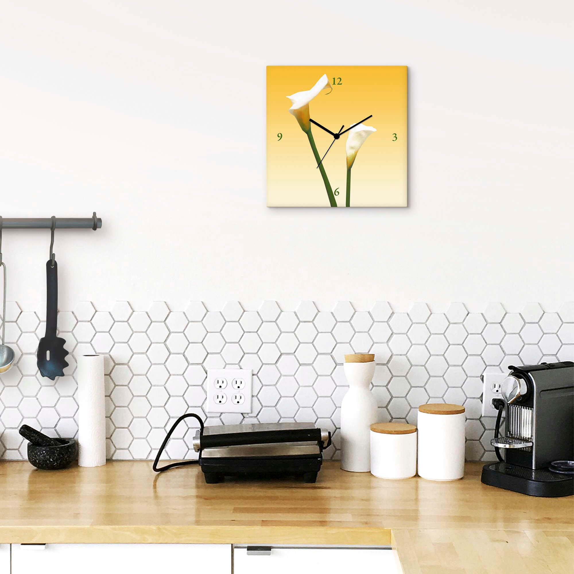 Artland Wanduhr »Calla Impression III«