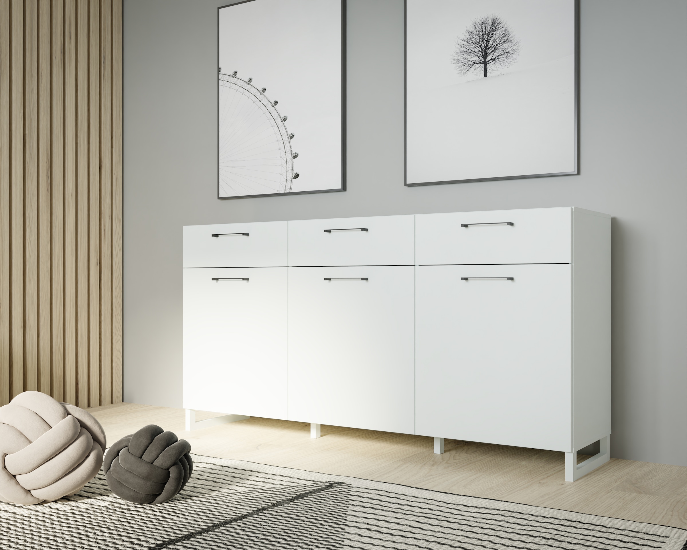 FORTE Sideboard »Silba«, Breite ca. 164,6 cm