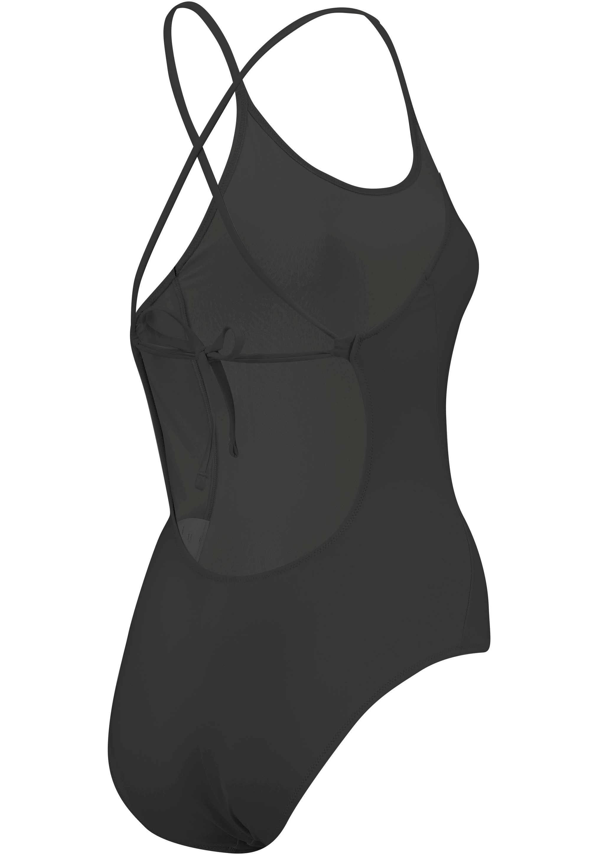 PUMA Badeanzug, V-Neck Crossback