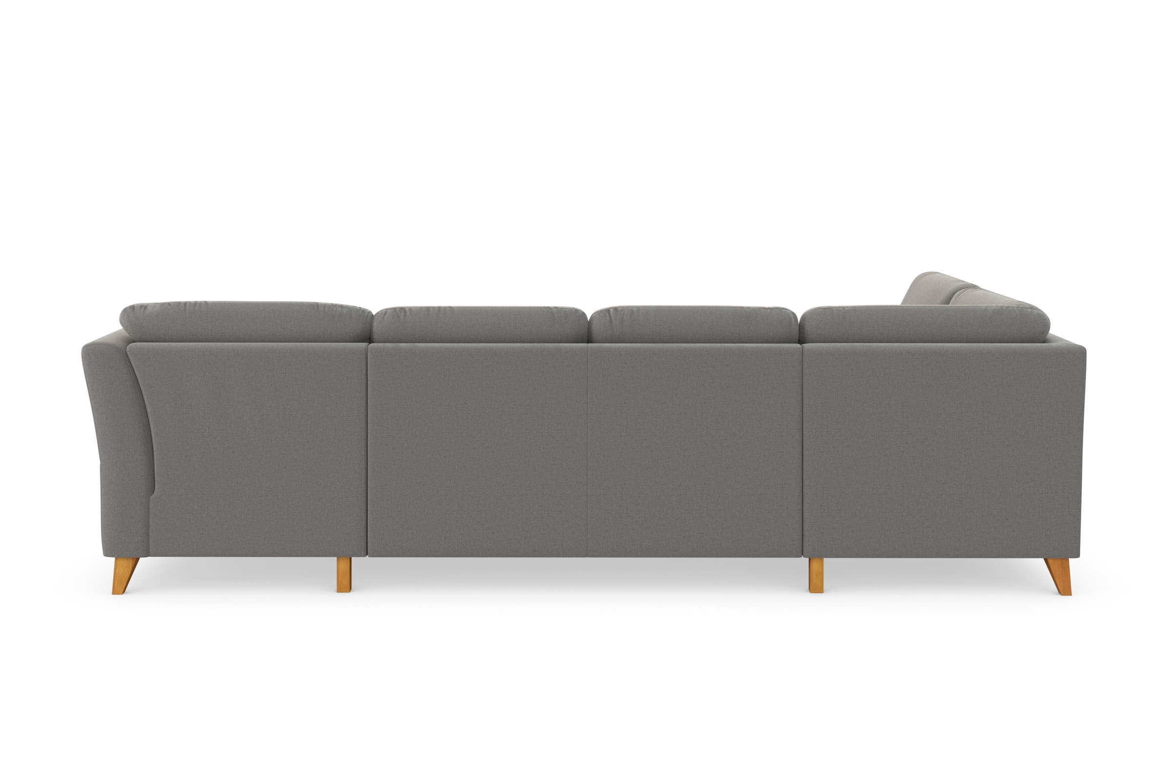 Home affaire Wohnlandschaft »Trelleborg U-Form« Federkern-Polsterung, wahlweise mit Bettfunktion und Stauraum