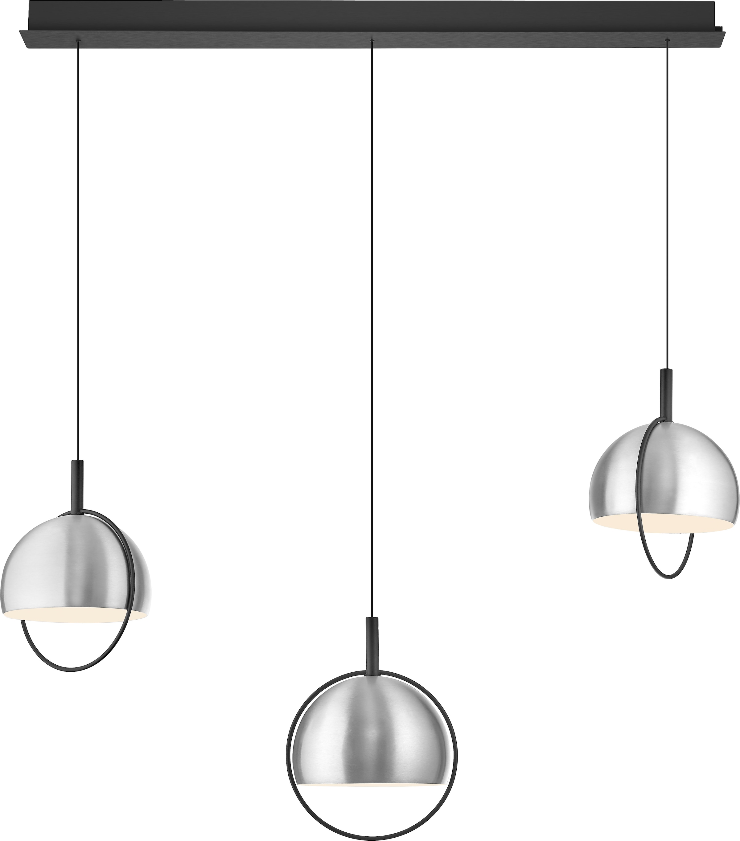 HELL höllisch gutes Licht LED Pendelleuchte »HOOP« LED-Modul 1 Stk. Warmweiß B-Link Fernbedienung,  Stufenlos höhenverstellbar