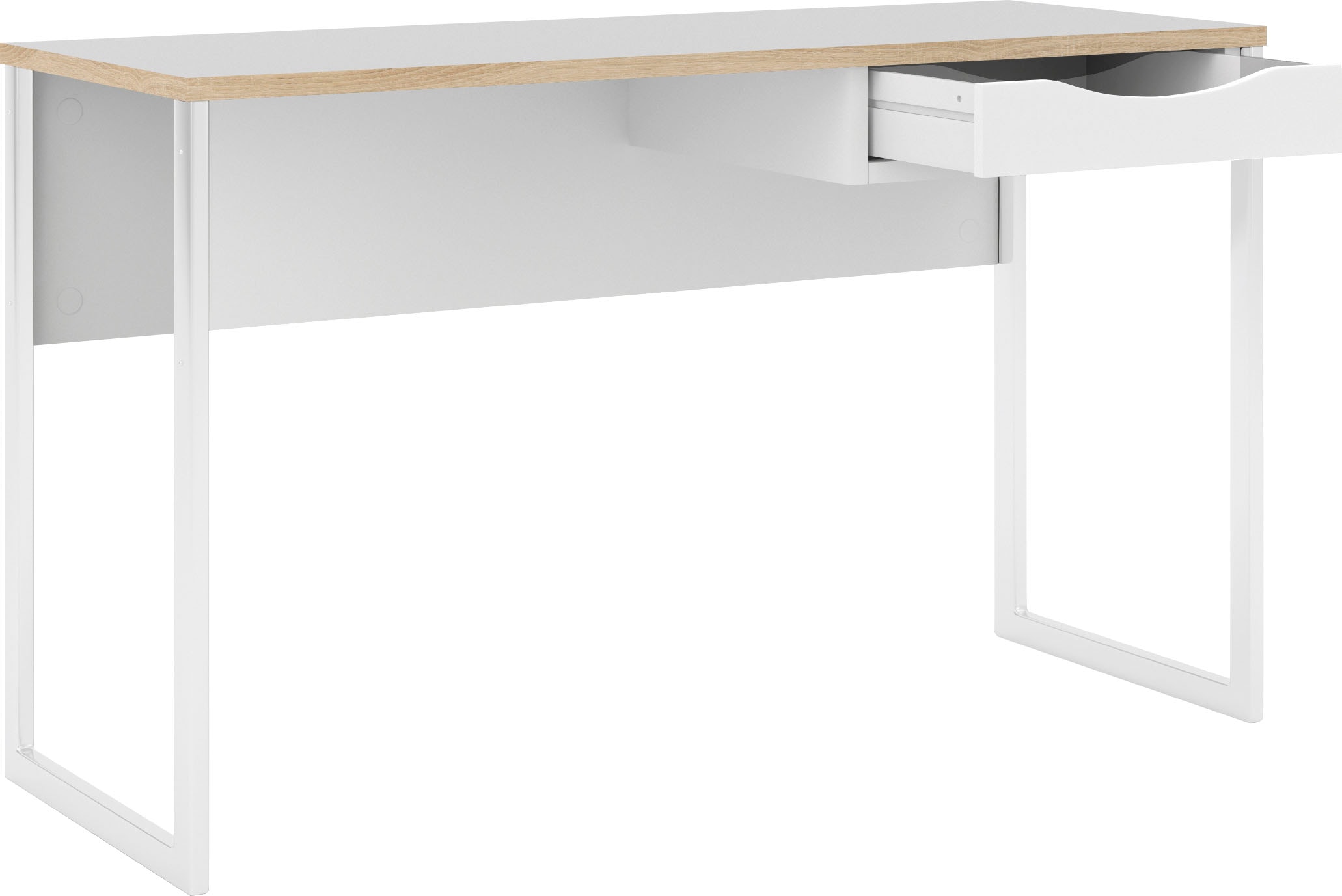 INOSIGN Schreibtisch »Plus«, mit vielen Stauraummöglichkeiten, zeitloses Design