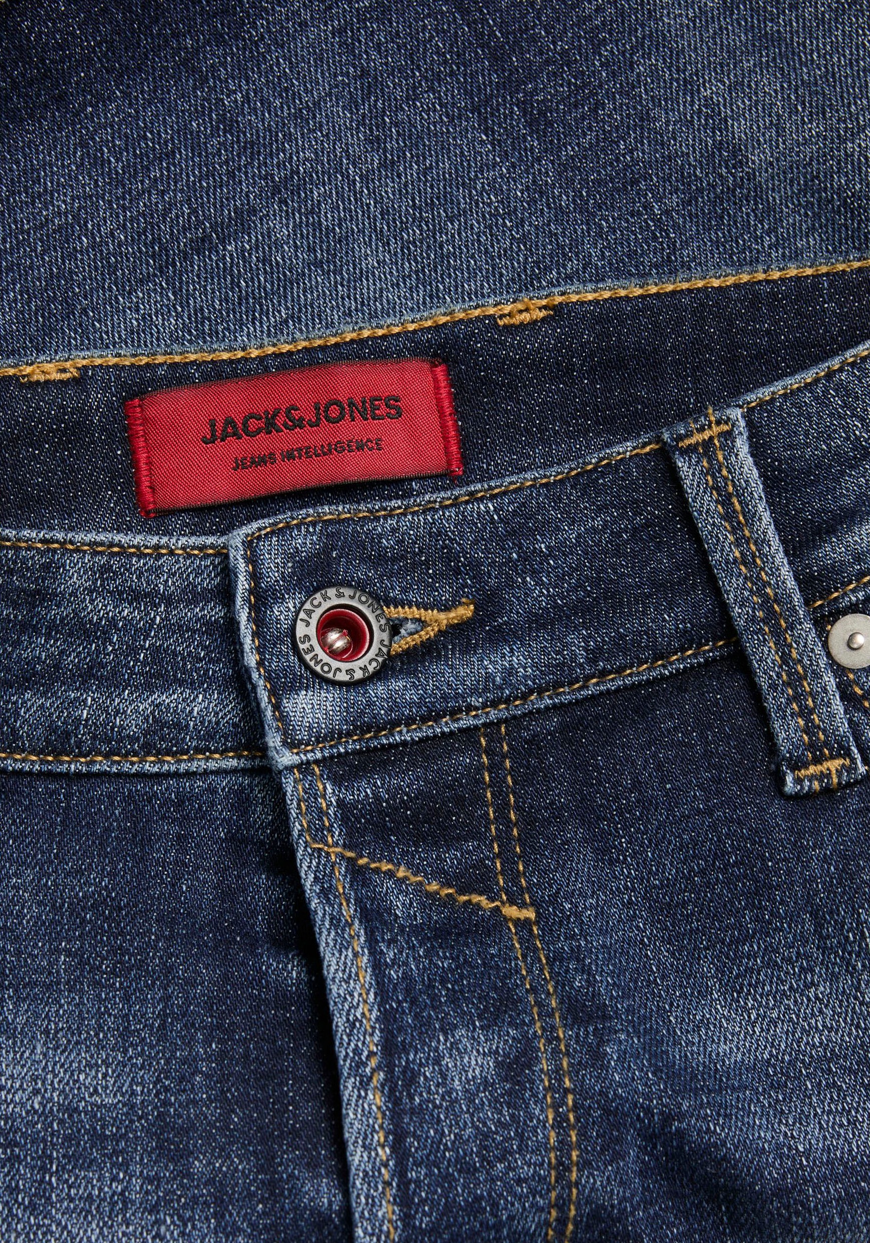 12. Bild von Jack & Jones Jeansshorts »JJIRICK JJBLAIR SHORTS GE 840 SN«, mit Destroyed Effekt