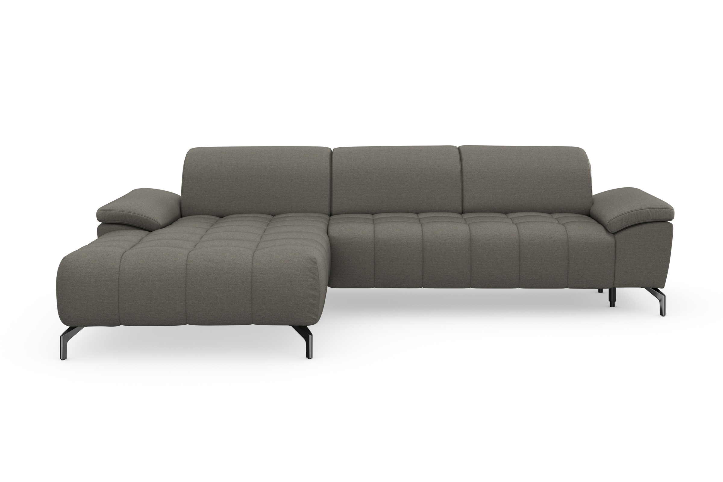 sit&more Ecksofa »Cool L-Form«, wahlweise mit Kopfteilverstellung und Vorzi günstig online kaufen