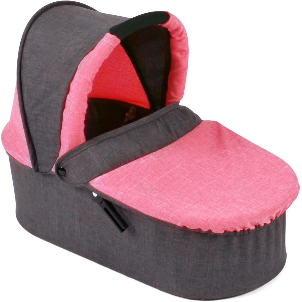 CHIC2000 Kombi-Puppenwagen »Emotion All In 3in1, Anthrazit-Pink«