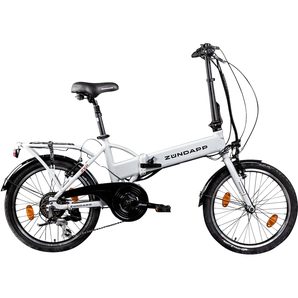 Zündapp E-Bike »Z101«, 6 Gang, Shimano, Tourney, Heckmotor 250 W