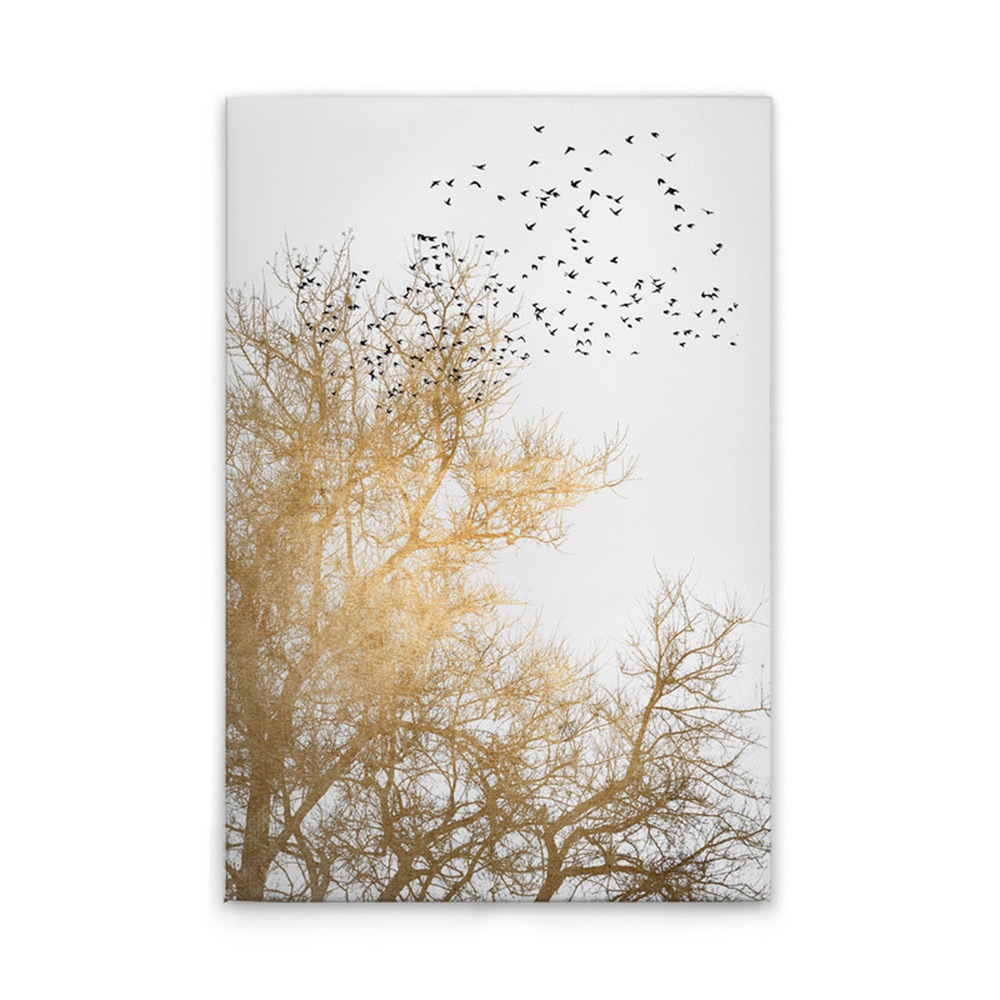 A.S. Création Leinwandbild »Golden Skies - Wandbild Creme Gold Keilrahmen K günstig online kaufen