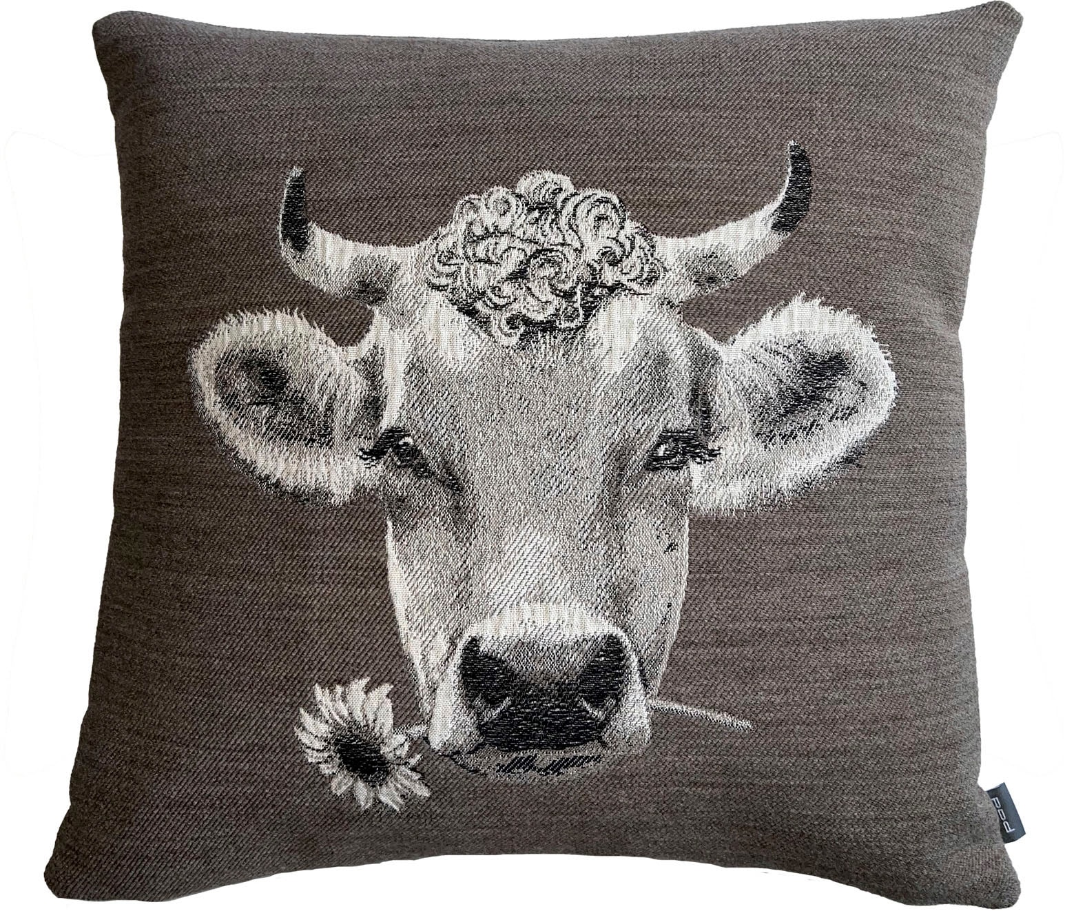 PAD Dekokissen "Moo" Made in Europe, Kissenhülle ohne Füllung, 1 Stück günstig online kaufen