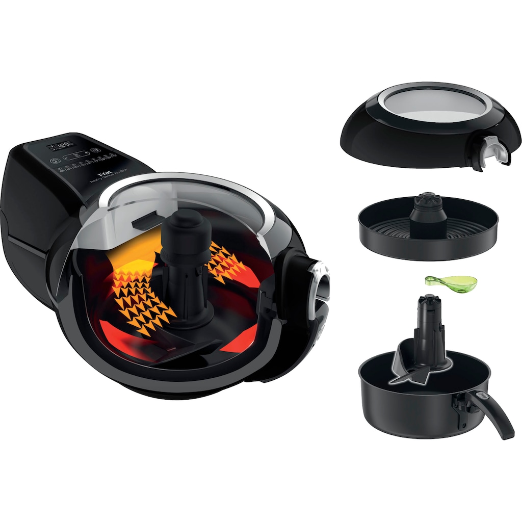 Tefal Heißluftfritteuse »YV9708 ActiFry Genius XL«, 1500 W, Fassungsvermögen: 1,7 kg, 9 automatische Programme, 2 in 1 Technologie