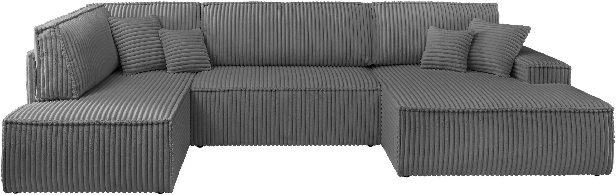 andas Wohnlandschaft »FINNLEY, U-Form XXL 329 cm, Schlafsofa, Schlaffunktio günstig online kaufen